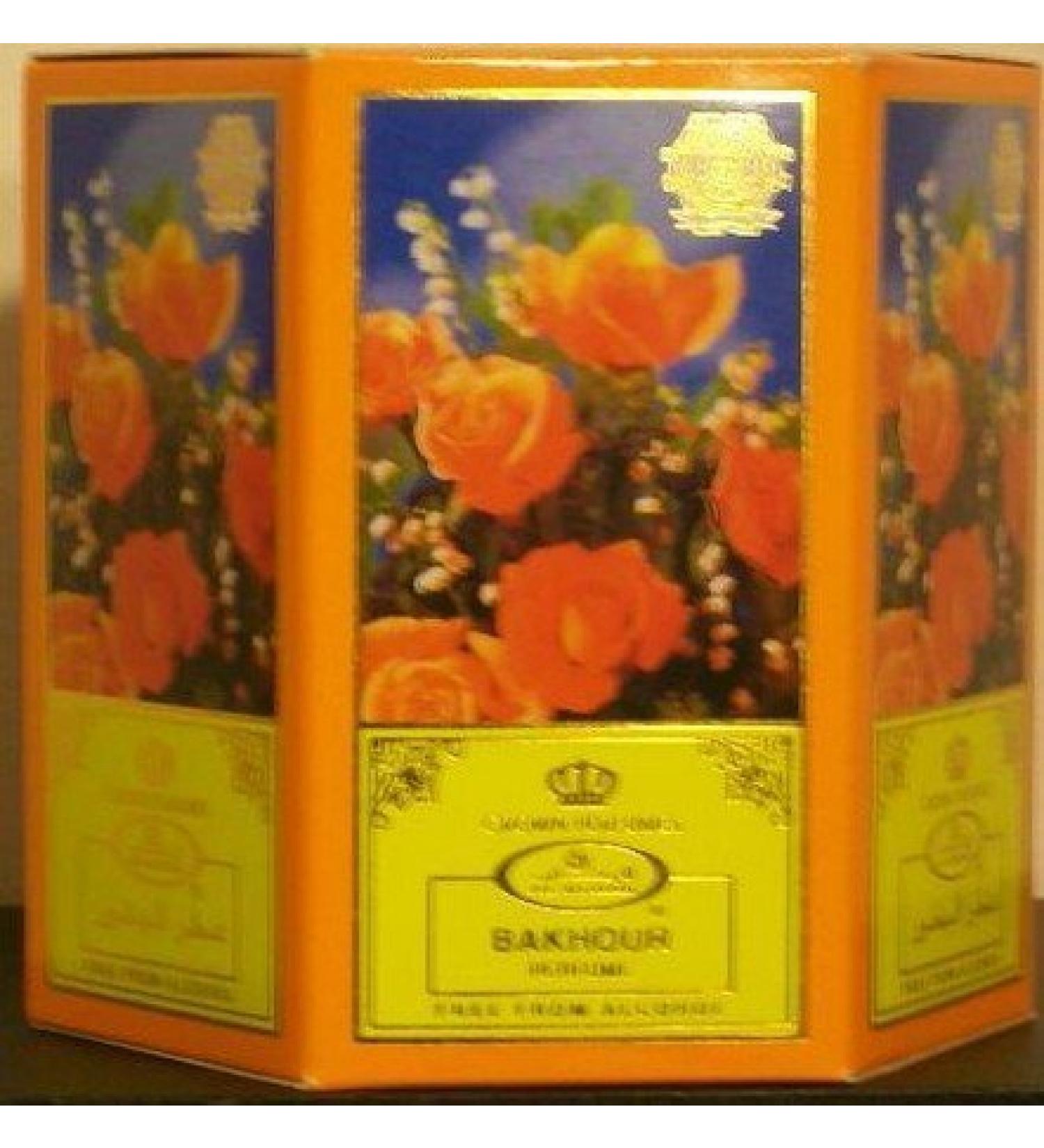 Bakhour - 6ml (.2oz) Roll-on Perfume Oil by Al-Rehab (Crown Perfumes) (Box of 6)