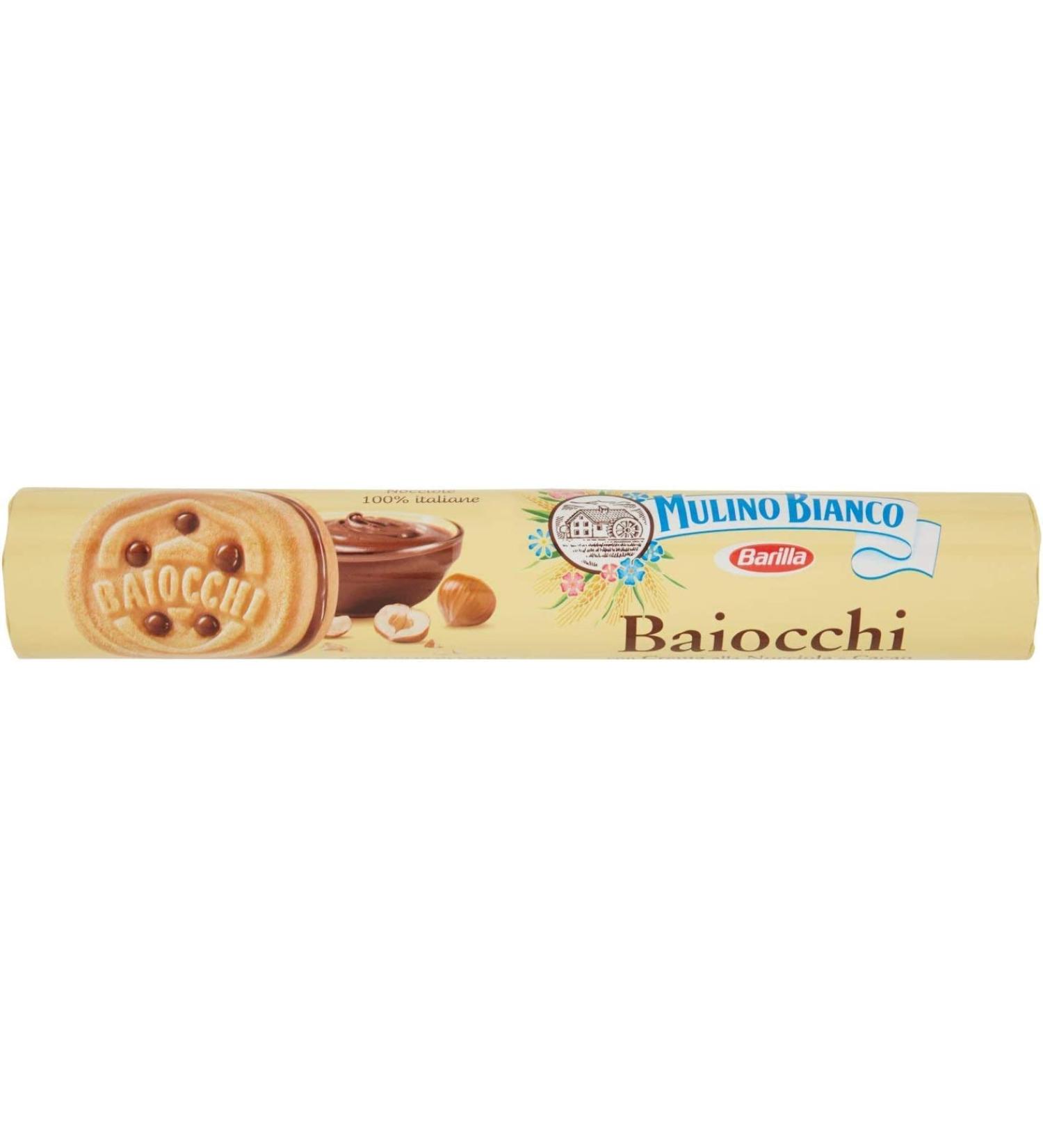  Mulino Bianco Mulino Bianco Baiocchi Chocolate 160 g Pack of 12 - Buy Online on GoSupps.com