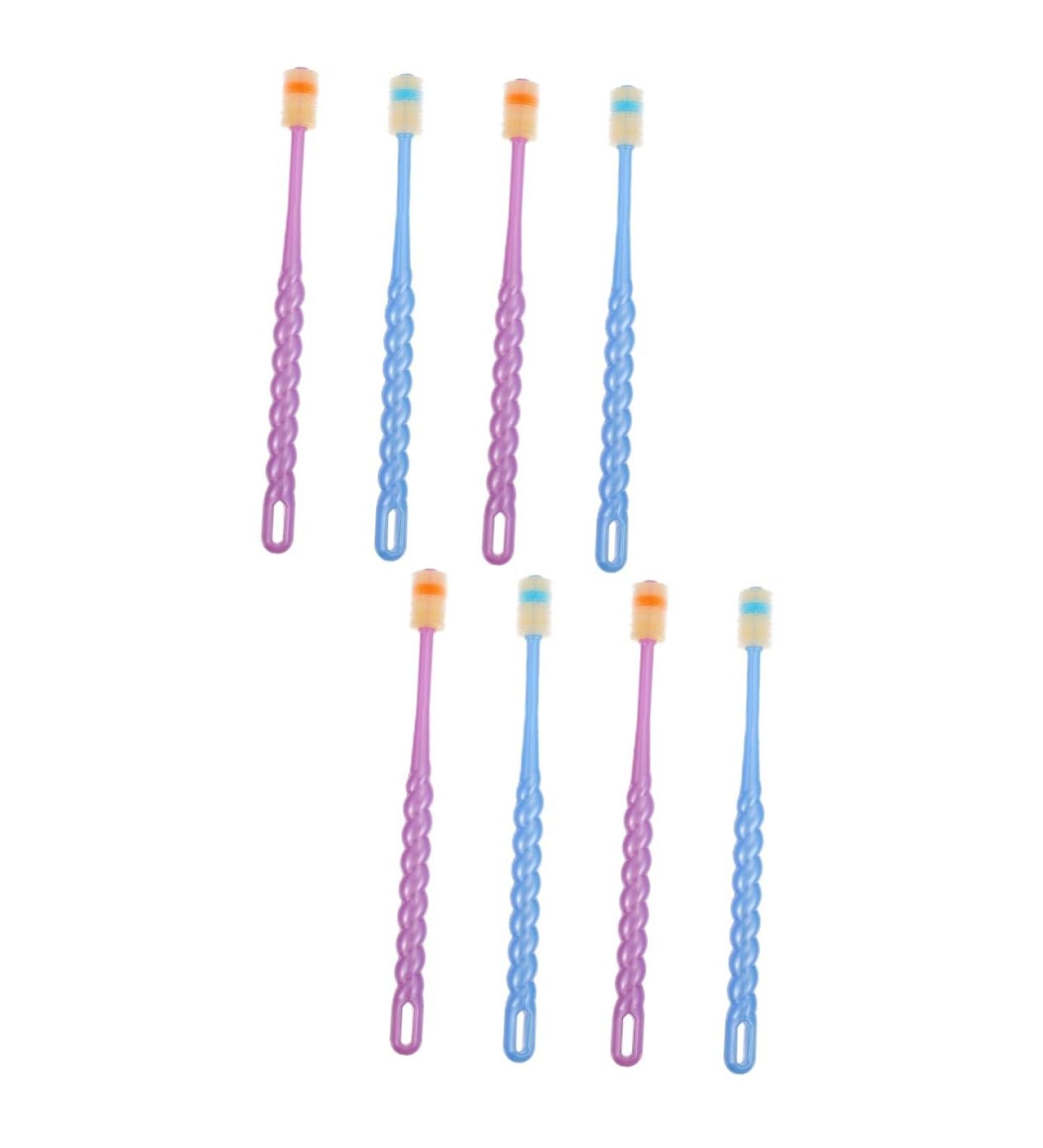 Shop TOVINANNA Soft Dandelion Baby Toothbrushes - 8 Pack Finger Toothbrushes for Safe Infant Dental Care - Buy Online on GoSupps.com
