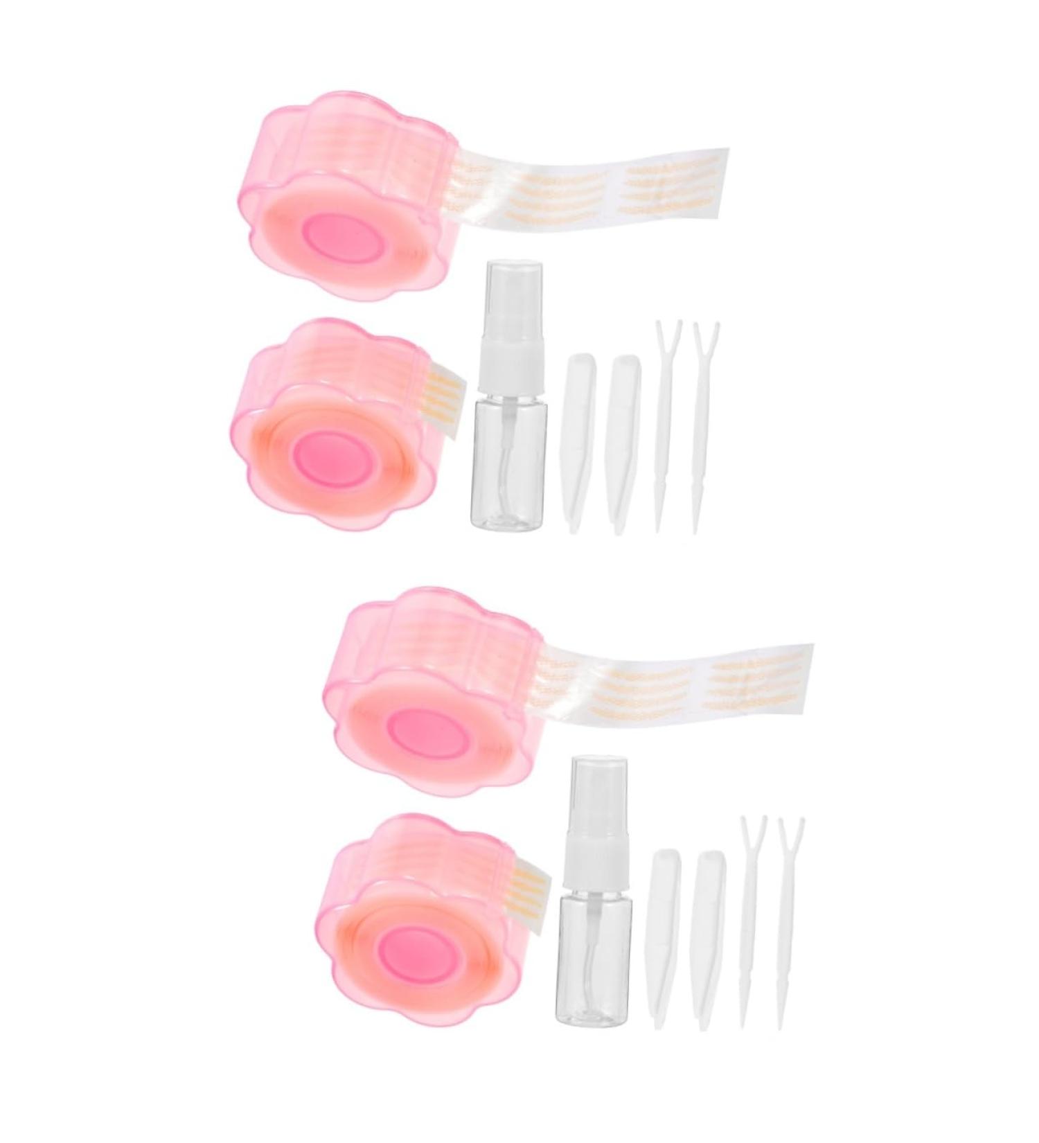 Housoutil 2 sets Beauty with Lifter Women Makeup Hooded Eyes Adhesive Invisible Supplies Bottle Accessories 5.3x5.3cmx2pcs As Shown 1x2pcs - Buy Online on GoSupps.com