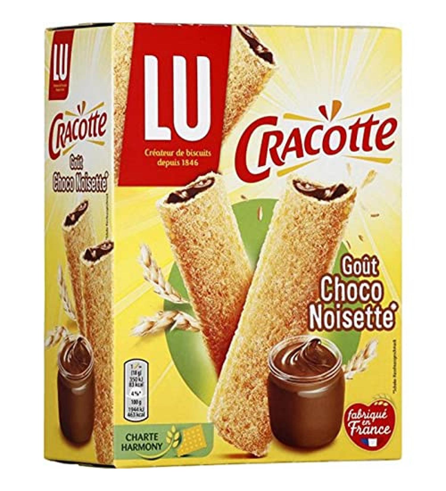 LU Cracotte Choco Hazelnut Flavor 216g (pack of 6)