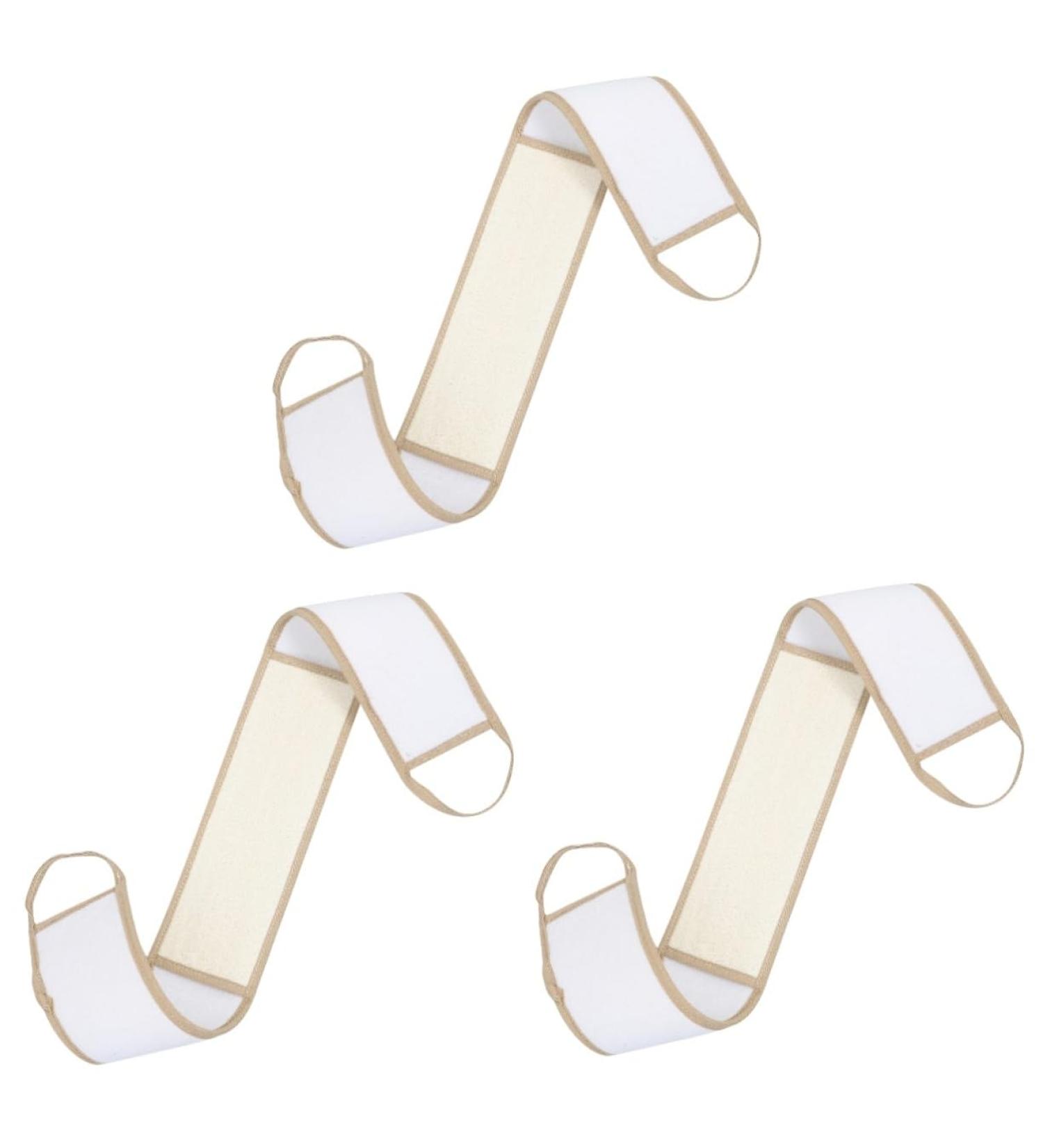 FRCOLOR 3pcs Exfoliating Bath Towels & Washcloths | Loofah Sponge for Smooth Skin | Ideal for Showers & Body Care - Buy Online on GoSupps.com