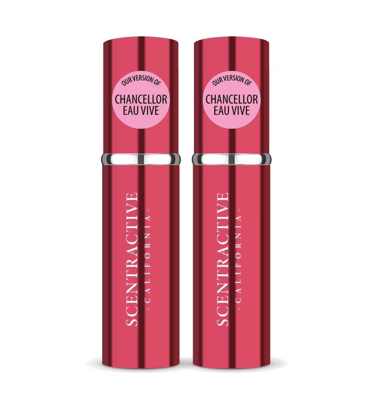CA Perfume Impression of Chancellor Eau Vive For Women Parfum Spray Atomizer Bottle 0.17 Fl Oz/5ml-X2 CHAVELLE CHANCELLOR EAU VIVE IMPRESSION 0.17 Fl Oz (Pack of 2) - Buy Online on GoSupps.com