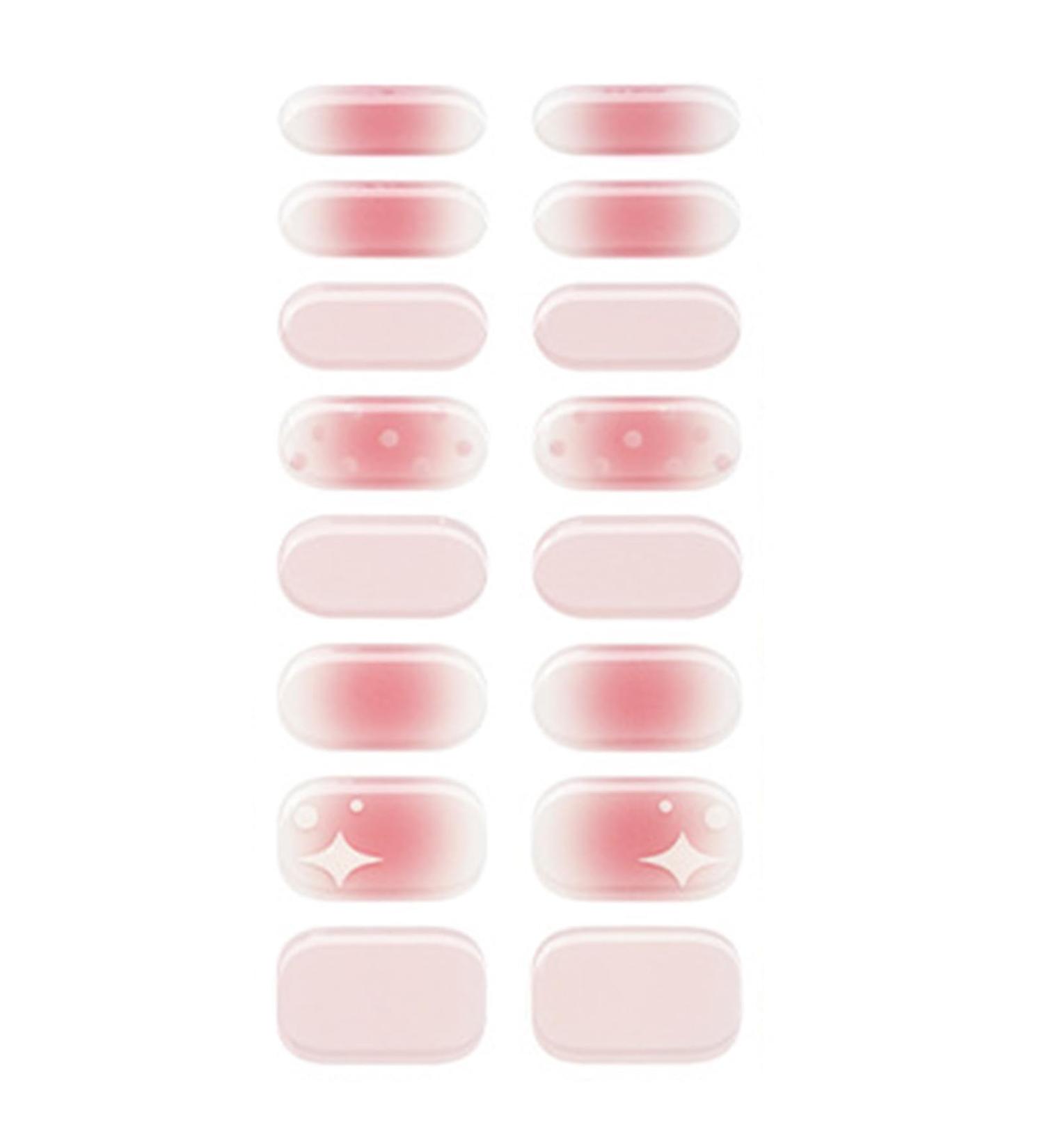 Semi Cured Gel Nail Strips Long Lasting Gel Nail Stickers Waterproof Nail Wraps UV Nail Polsih Stickers for Women Nail Art Decals Nail Accessories Bsg0266 - Buy Online on GoSupps.com