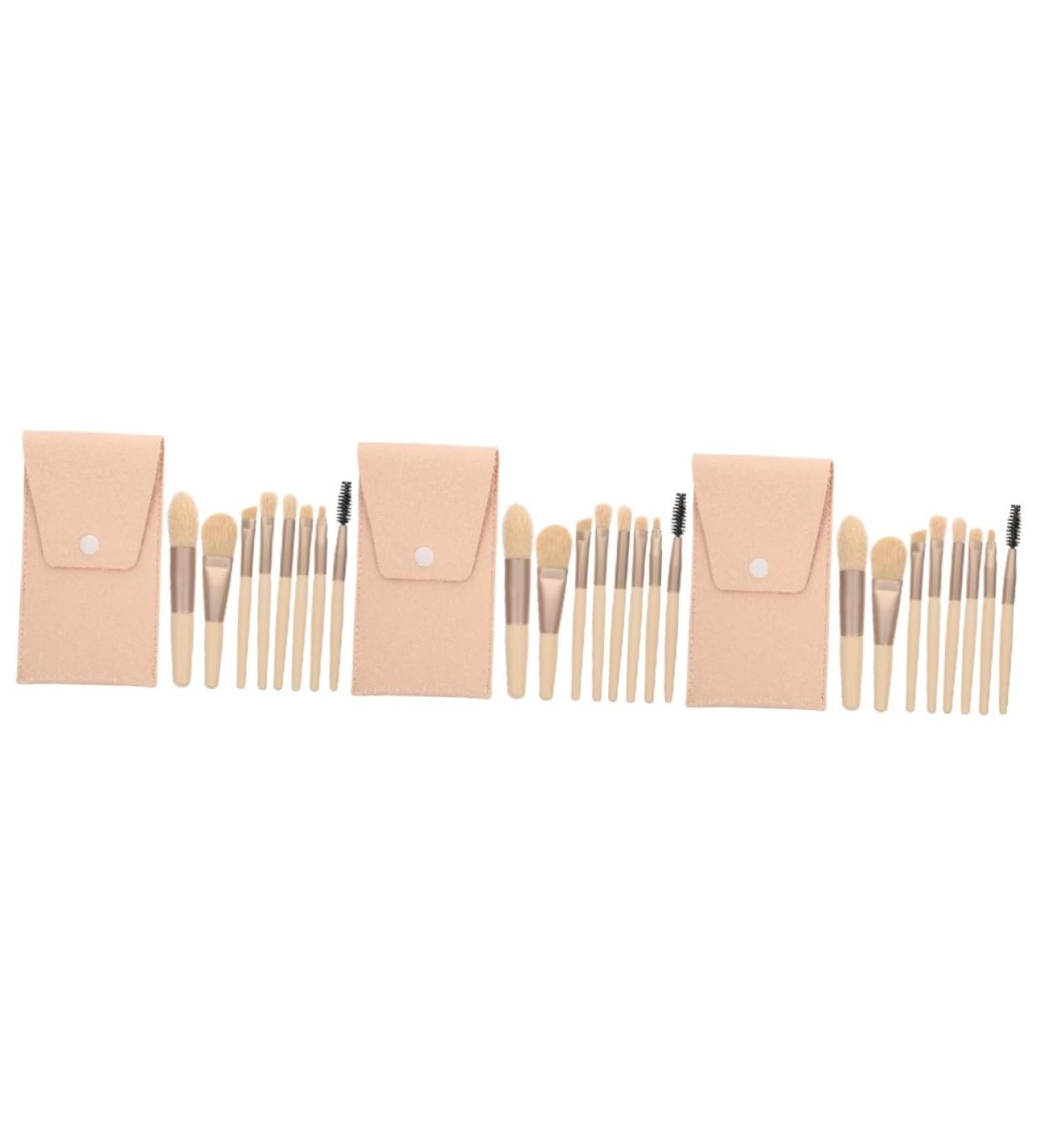 minkissy Cosmetic Brush 3 Sets Travel Makeup Highlights Hair Dye Kit Cosmetology Kit Beauty Supply Professional Makeup Brush Travel Kit for Women Ladies Suits Wood Lip Brush Miss The Face - Buy Online on GoSupps.com