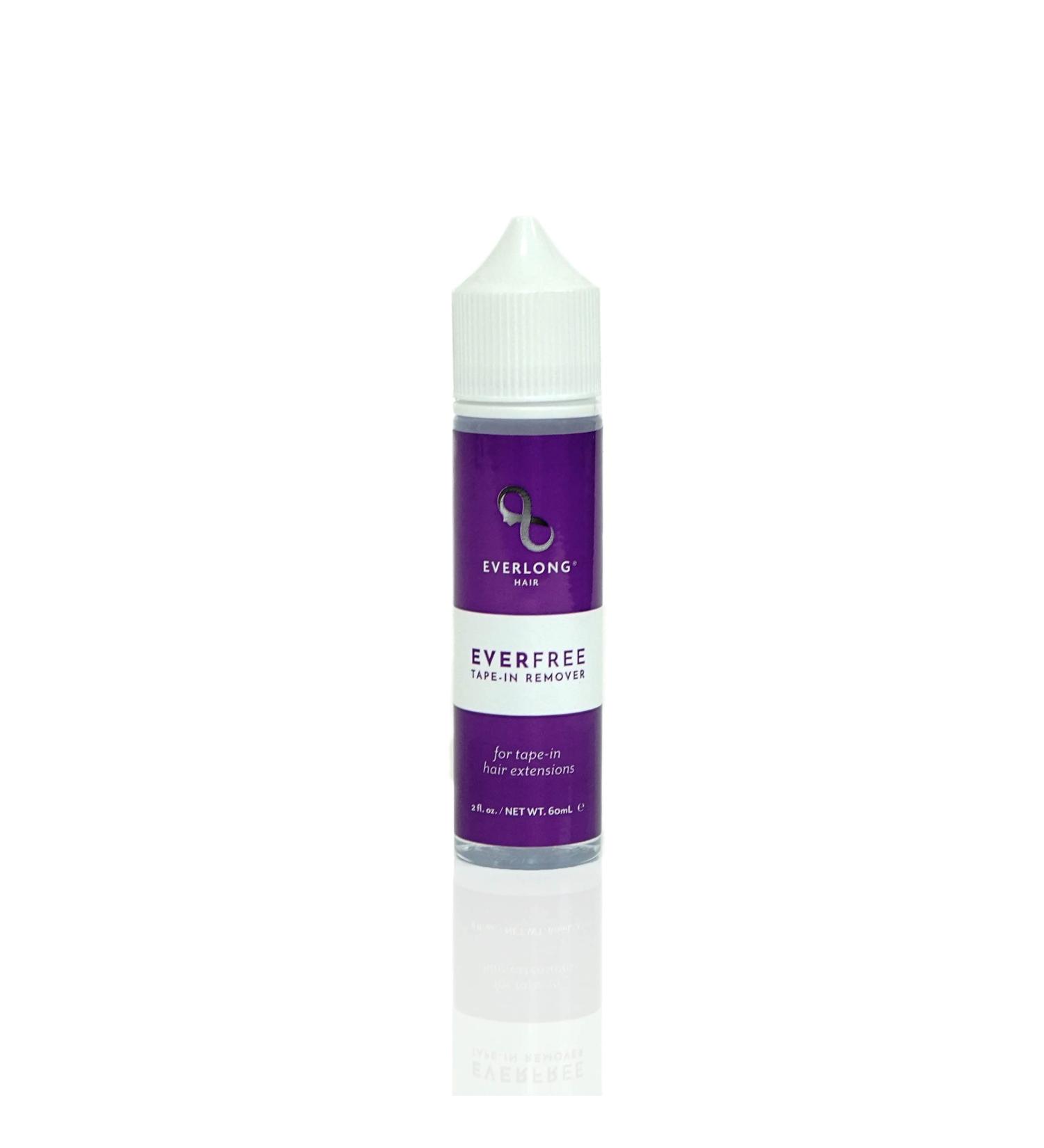 EverFree Tape-In Remover - Salon Quality Hair Extension Remover for Professionals - Oil-Free Alcohol-Based Formula - 2 oz Spill-Proof Bottle - Buy Online on GoSupps.com