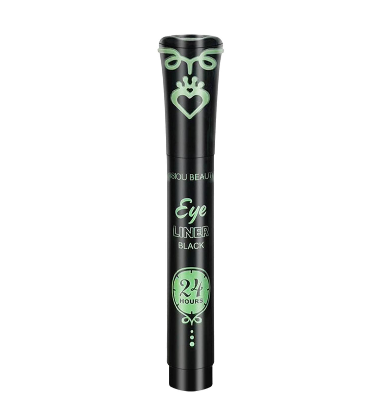 Liquid Eyeliner | Quick-Drying Long-Lasting Waterproof Eyeliner Liquid | Liquid Eyeliner Precise Ultra Fine Non-fading Liquid Eyeliner for Women Girls Shakven Green - Buy Online on GoSupps.com