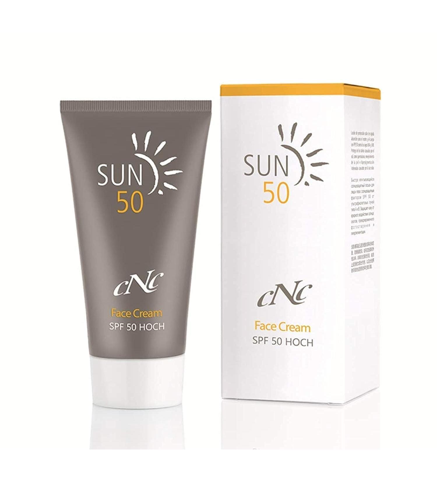 CNC Cosmetic Face Cream SPF 50 Sun