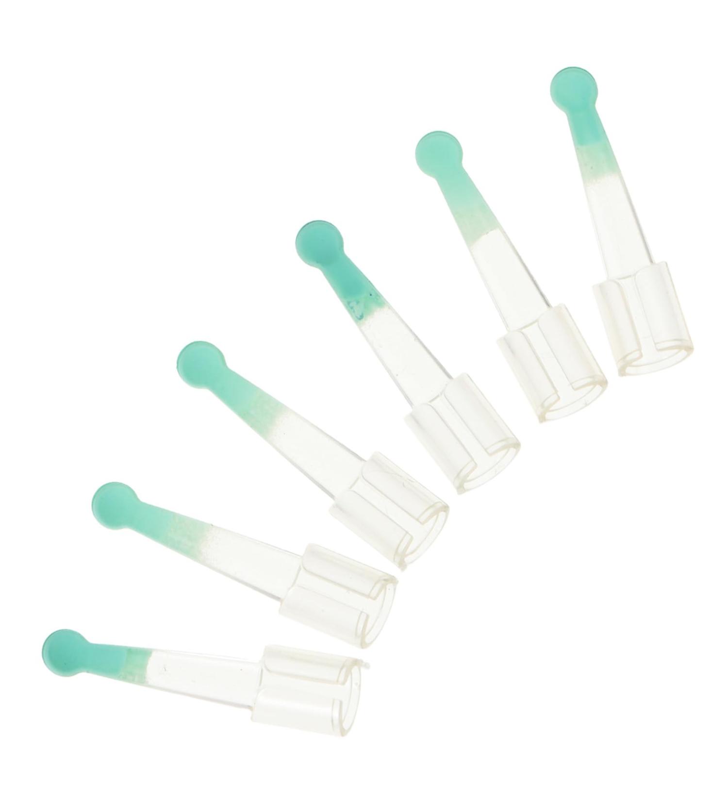 HOLIDYOYO 6 Pcs Silicone Ear Scoop Replacement Heads Ear Wax Cleaner Tips for Adult Effortless Swap and High Durability - Buy Online on GoSupps.com