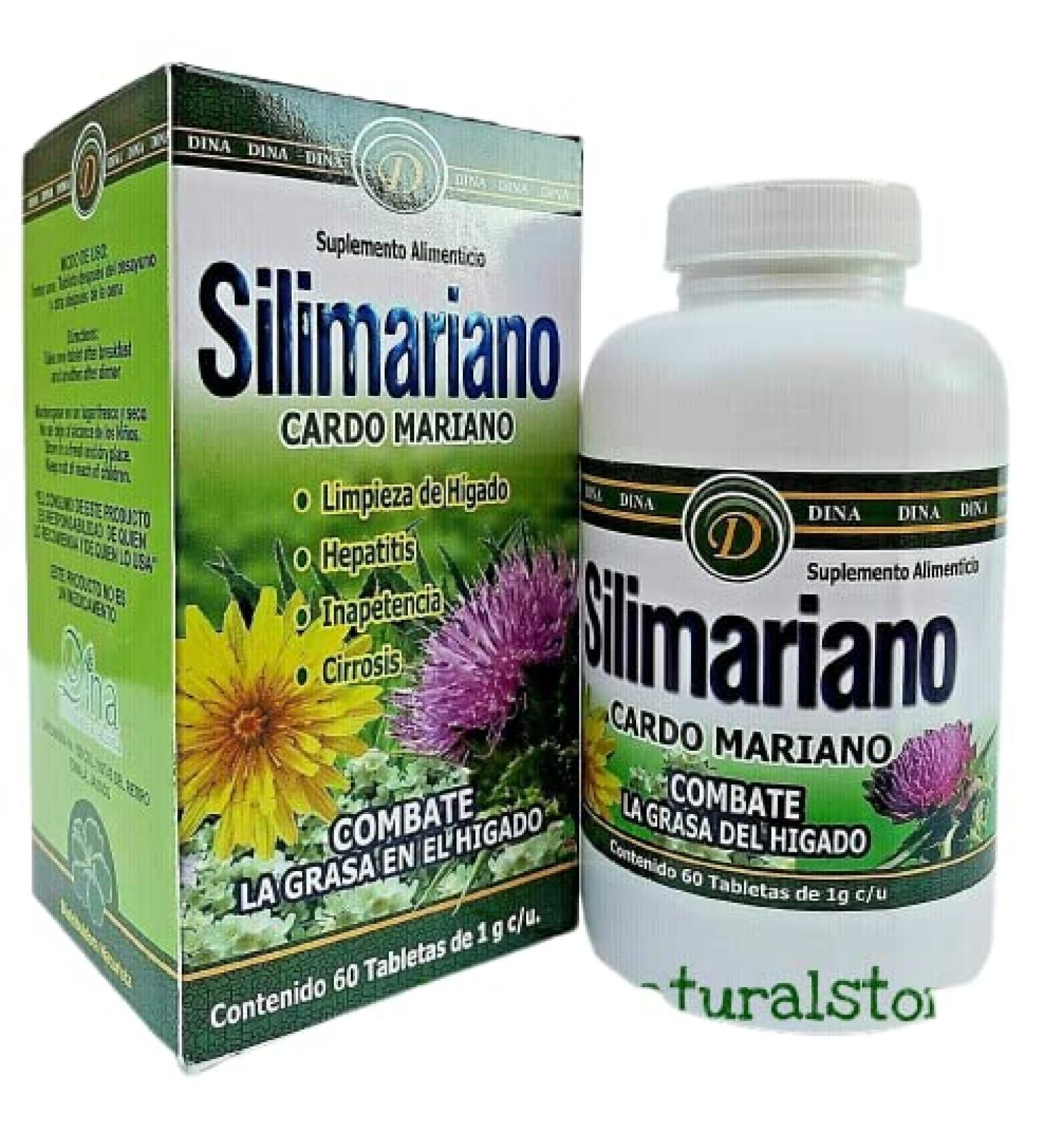 Devor SILIMARIANO Cardo Mariano 60 Tablets (Silybum marianum) Nutritional Supplement