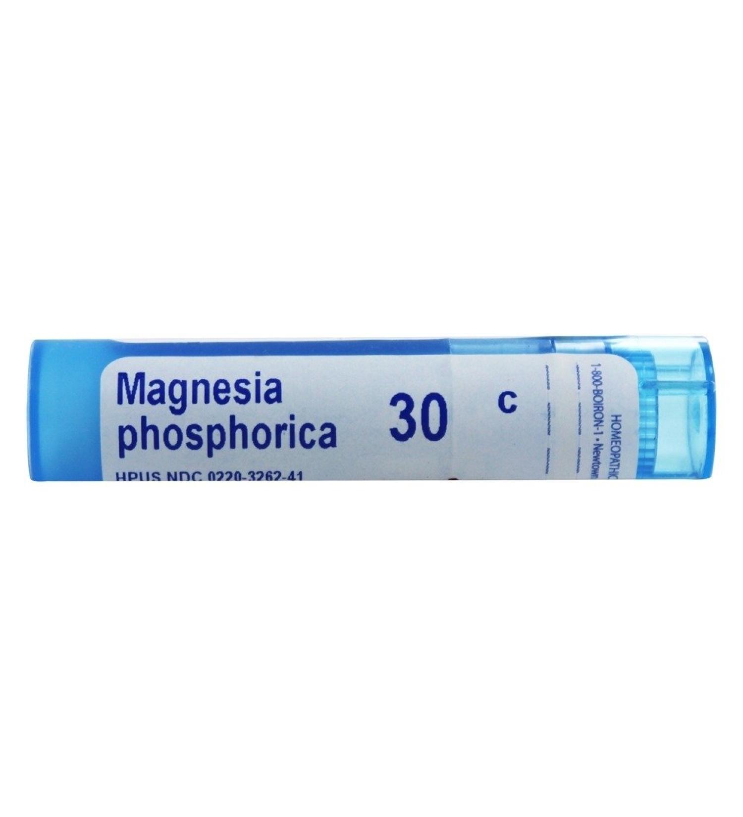 Magnesia Phosphorica 30C - Homeopathic Remedy for Spasmodic Abdominal Pain | 80 Pellets | International Shipping Available - Buy Online on GoSupps.com