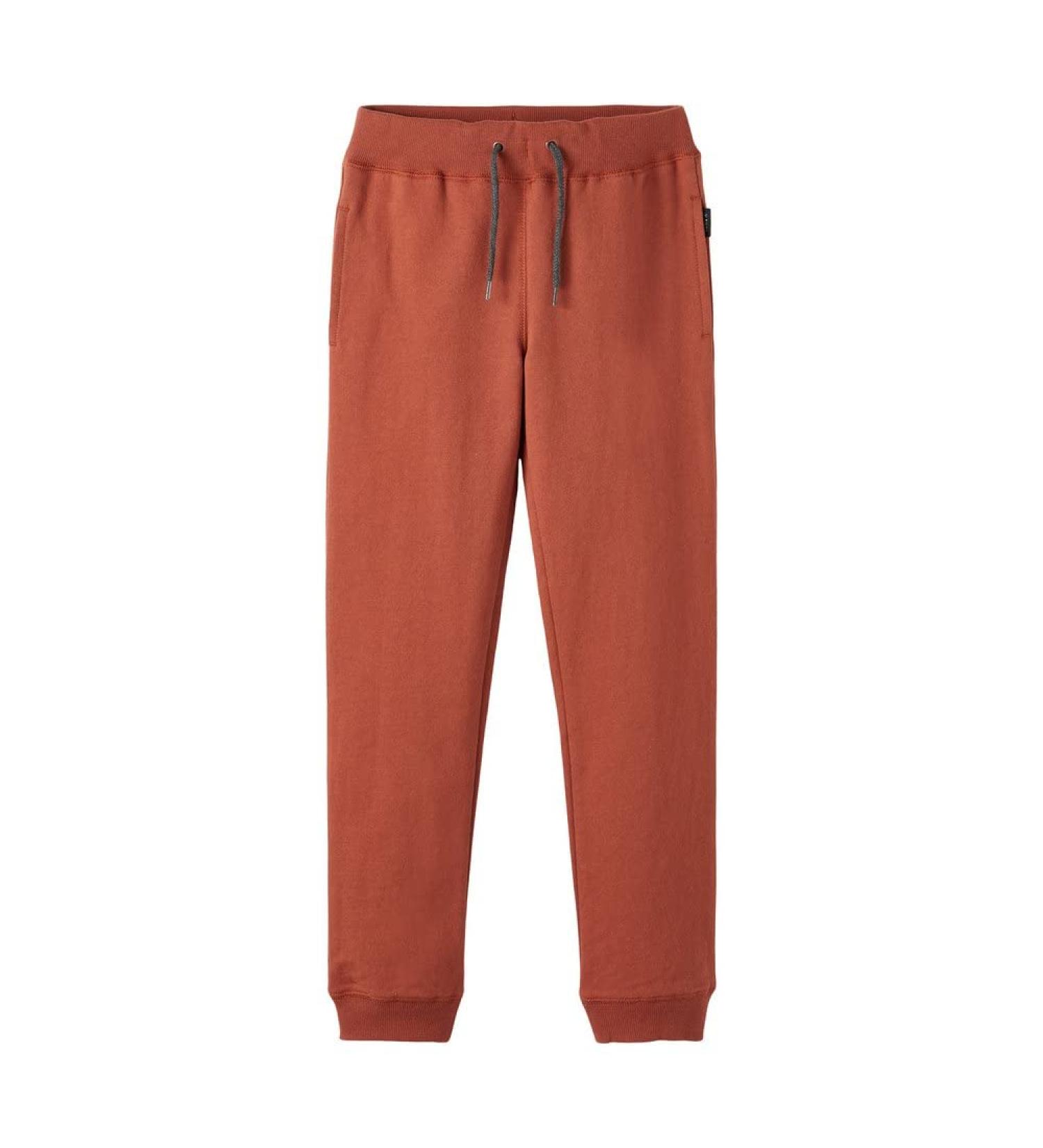 NAME IT Kids Cotton Sweatpants in Maple Syrup - Size 152 - Buy Online on GoSupps.com