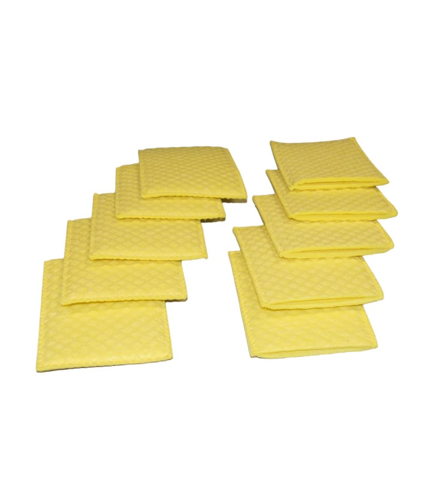 Buy Spontex Coarse Sponge Bags 80x60mm - 10 Pieces for TENS EMS Pain Therapy | International Shipping Available - Buy Online on GoSupps.com