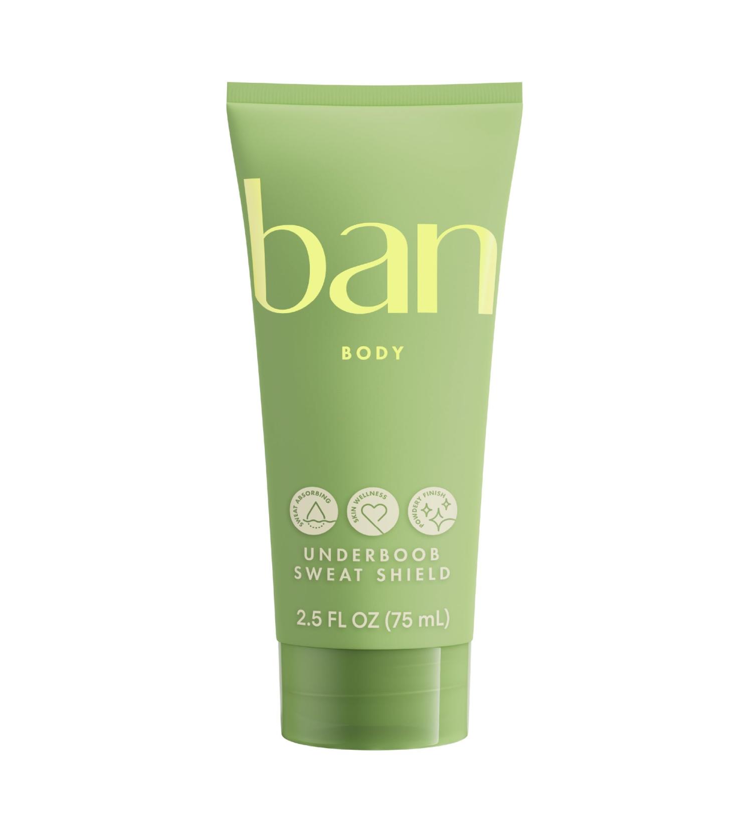 Ban Underboob Sweat Shield Stay Dry Lotion - Unscented 2.5 Oz | Effective Sweat Protection for All-Day Comfort | Shop Internationally - Buy Online on GoSupps.com