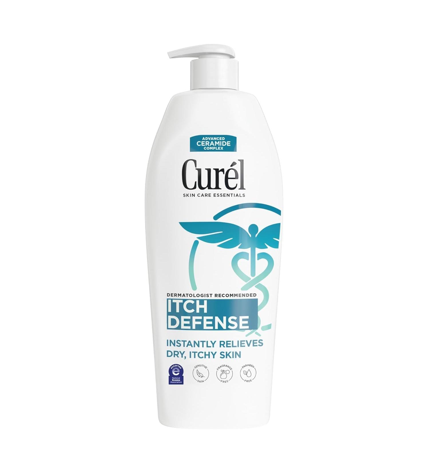 Curel Itch Defense Lotion 13 Ounce Pump (384ml) (3 Pack) 13 Fl Oz (Pack of 3) - Buy Online on GoSupps.com