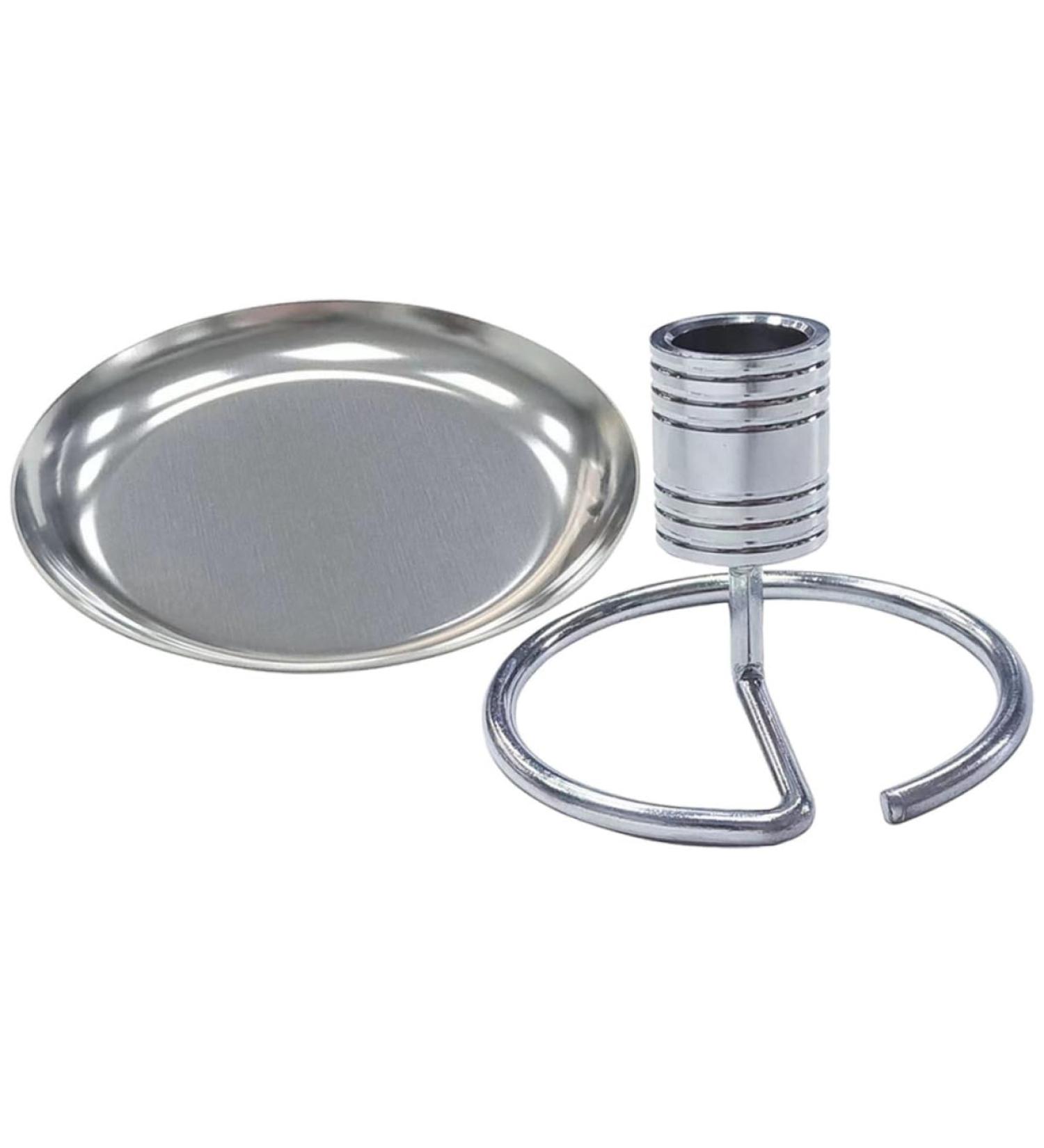 Buy Minkissy Moxa Stick Holder Set - Stainless Steel Desk Rack & Tray for Home Use - Optimize Your Moxa Therapy - Buy Online on GoSupps.com