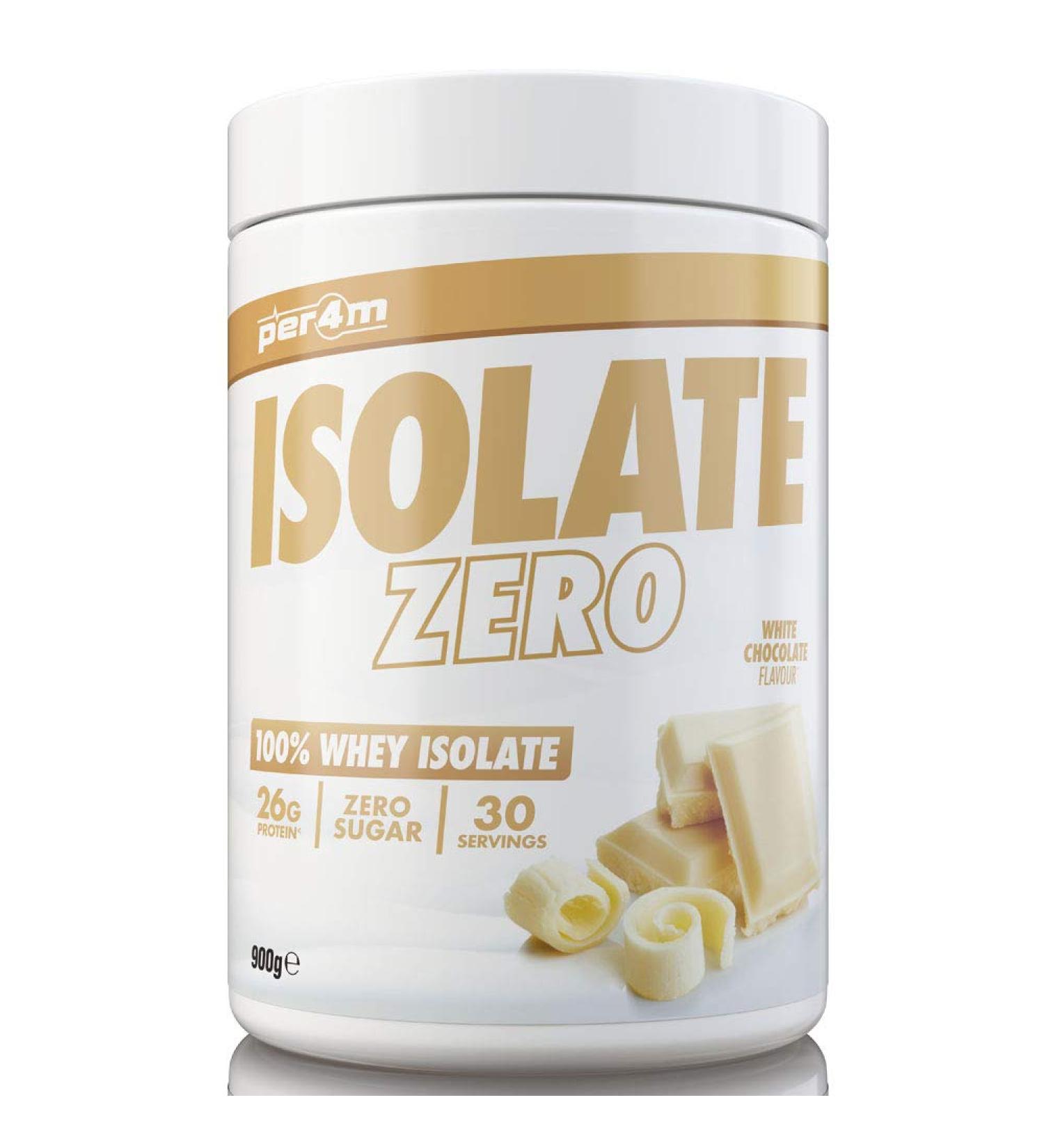 Per4m Zero Isolate 900g White Chocolate - Buy Online on GoSupps.com