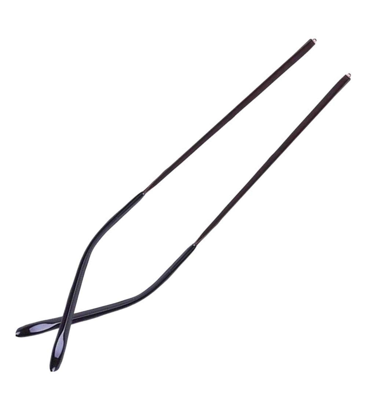 YGNJH Glasses Replacement Legs. Eyeglass Temples Eyeglass Frames 1 Pair Vintage Eyeglass Replacement Temples for Temple Glasses Metal Frame Brown