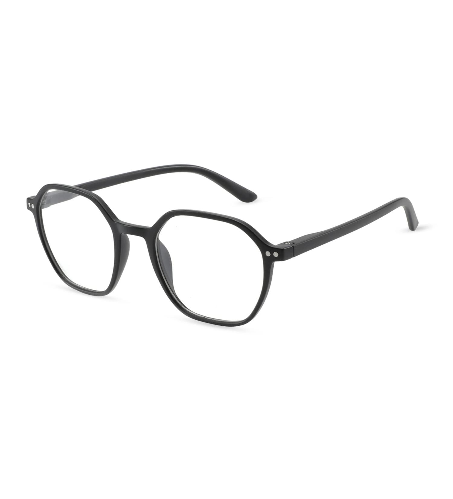 ZENOTTIC Blue Light Blocking Glasses - Hexagonal Frames for Men & Women | Anti Blue Ray Computer Glasses - Black 2.5x - Buy Online on GoSupps.com