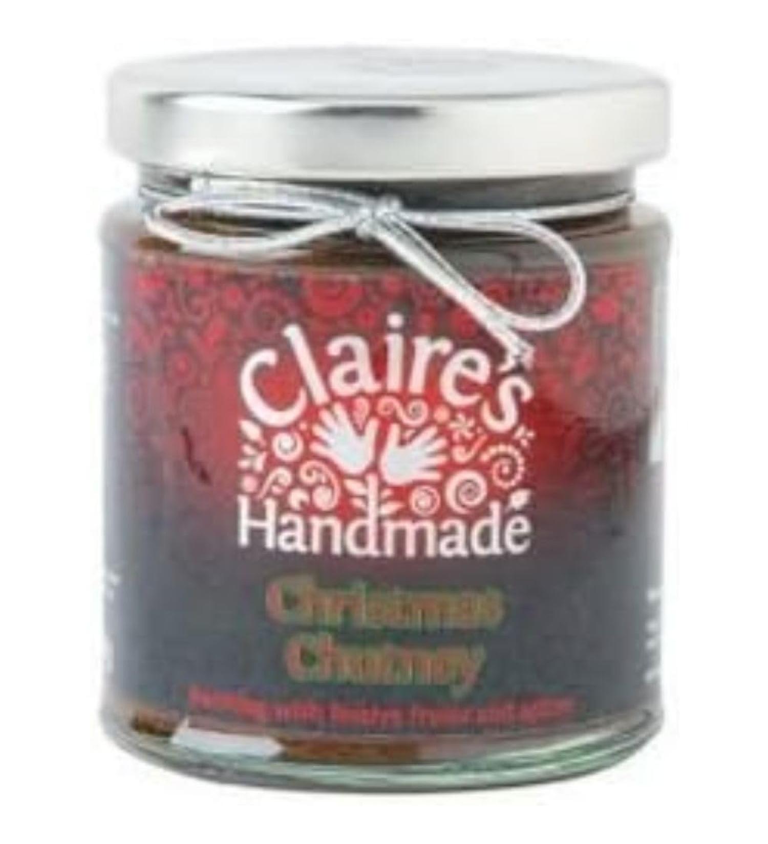 Claire's Handmade Celebratory Christmas Chutney 200g - Festive Delight - Buy Online on GoSupps.com