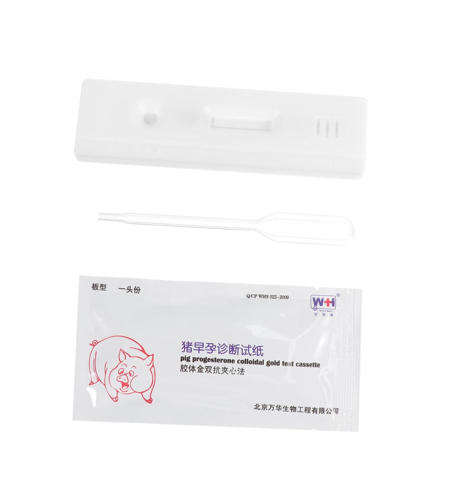 MAGICLULU 2pcs Pregnant Tester Cow Pregnancy Test Paper Pig Pregnancy Test Strips Livestock Pregnant Detection Tool Pig Pregnancy Diagnosis Tester Farm Supply Test Card Animal White Plastic White 1 count (Pack of 1) - Buy Online on GoSupps.com