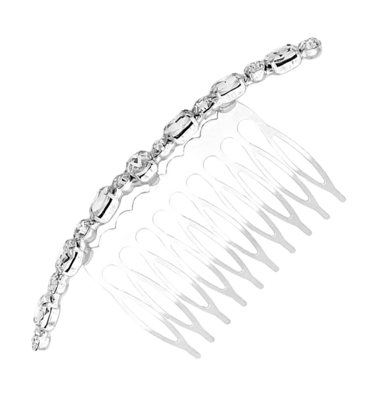 FRCOLOR Wedding Diamond Comb 1 Pc Hair Comb Crystal Headband Bridesmaid Hair Accessories Exquisite Headwear Crystal Side Carpal Tunnel Wrist Brace Pearl Rhinestones Hairpin Rhinestone - Buy Online on GoSupps.com