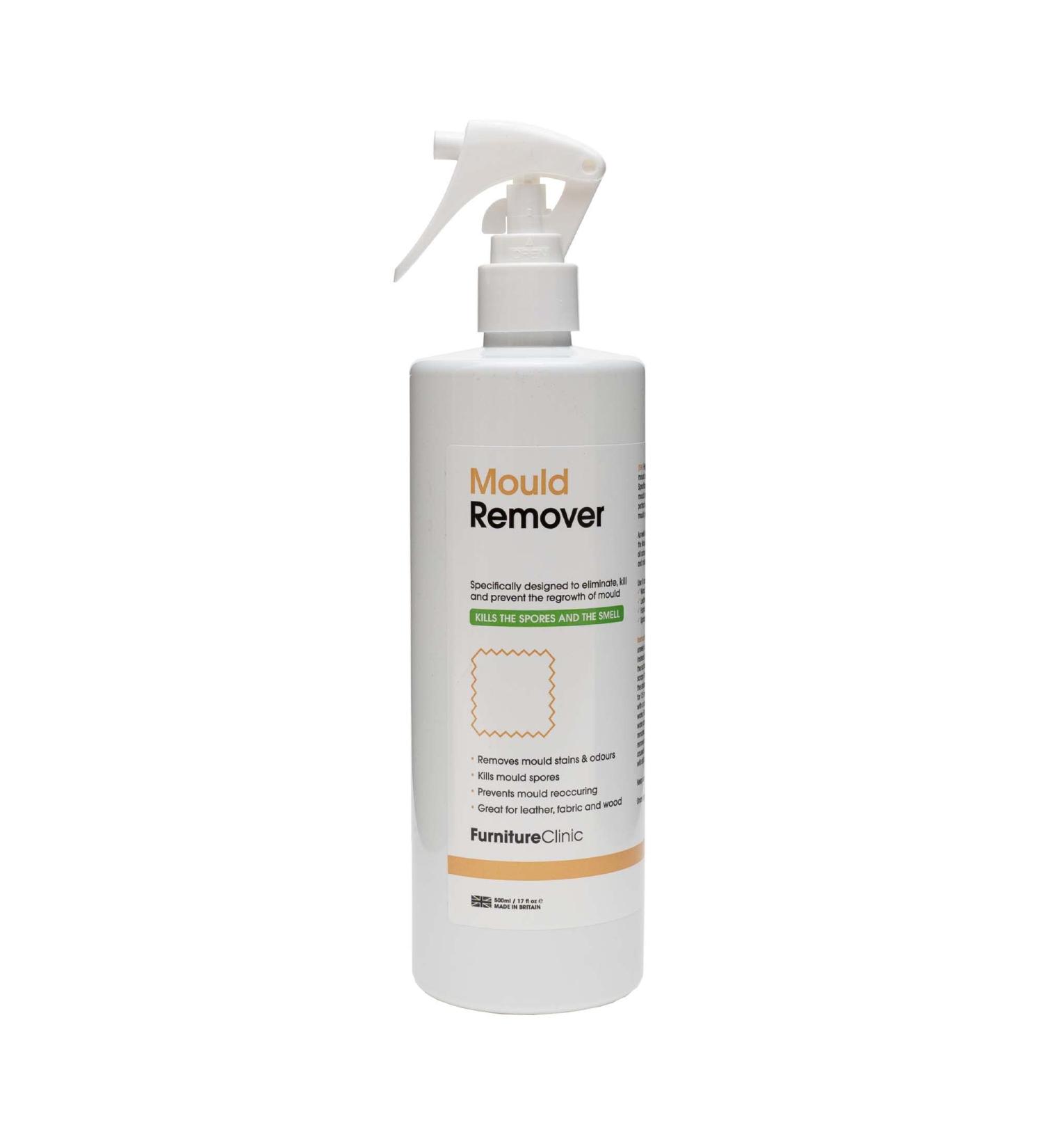 Furniture Clinic Mould Remover Spray - Kills, Removes & Prevents Mould on Leather, Fabric & Wood - 500ml - Buy Online on GoSupps.com