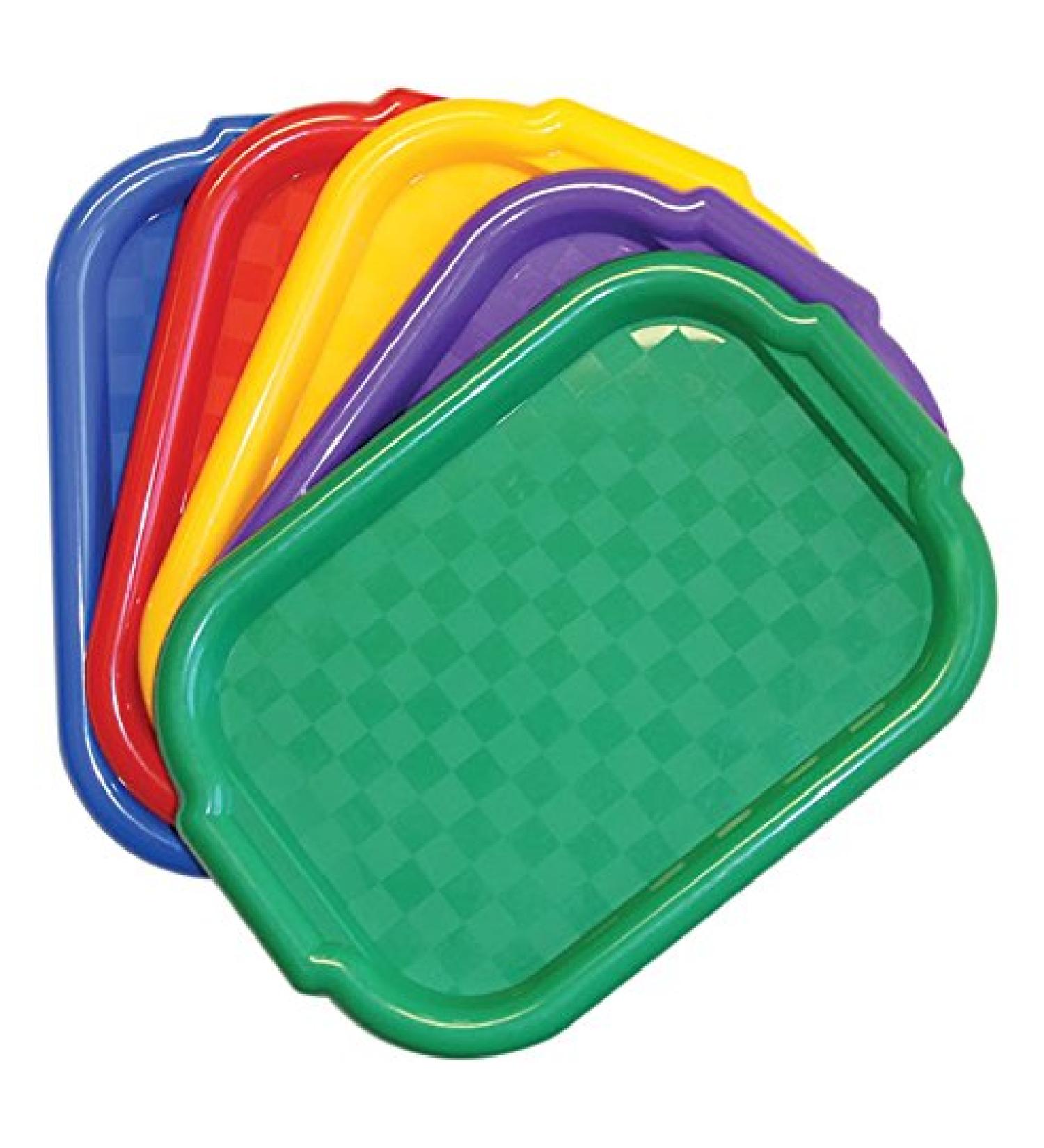 Jack Richeson Plastic Jack Riches on 400995 Multi Color Art Trays (Set of 5)