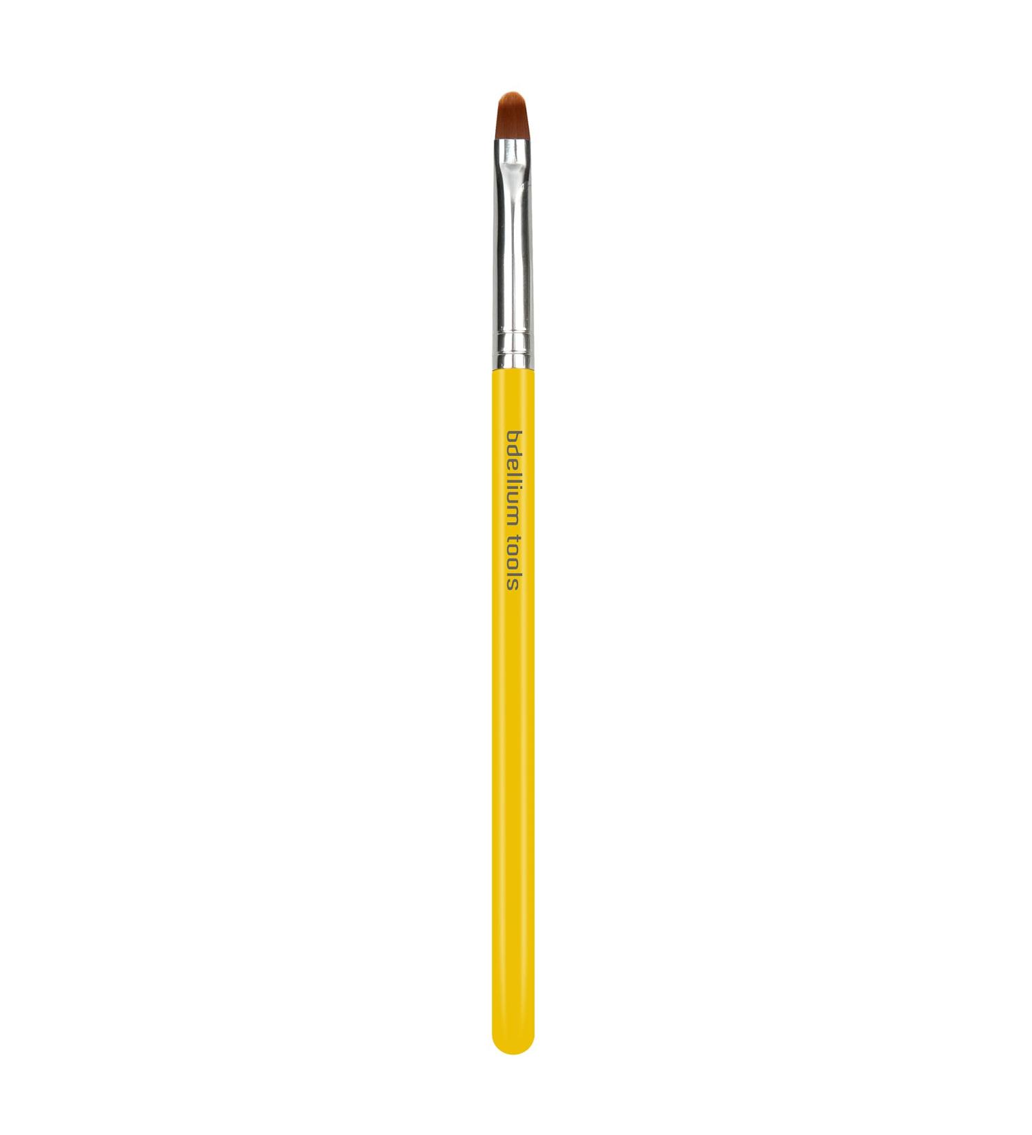 Bdellium Tools Studio Series 542 Bold Lip Brush - Soft Synthetic Fibers for Perfect Lip Contours (Yellow) - Professional Makeup Brush for Defined Lips - International Shipping Available - Buy Online on GoSupps.com