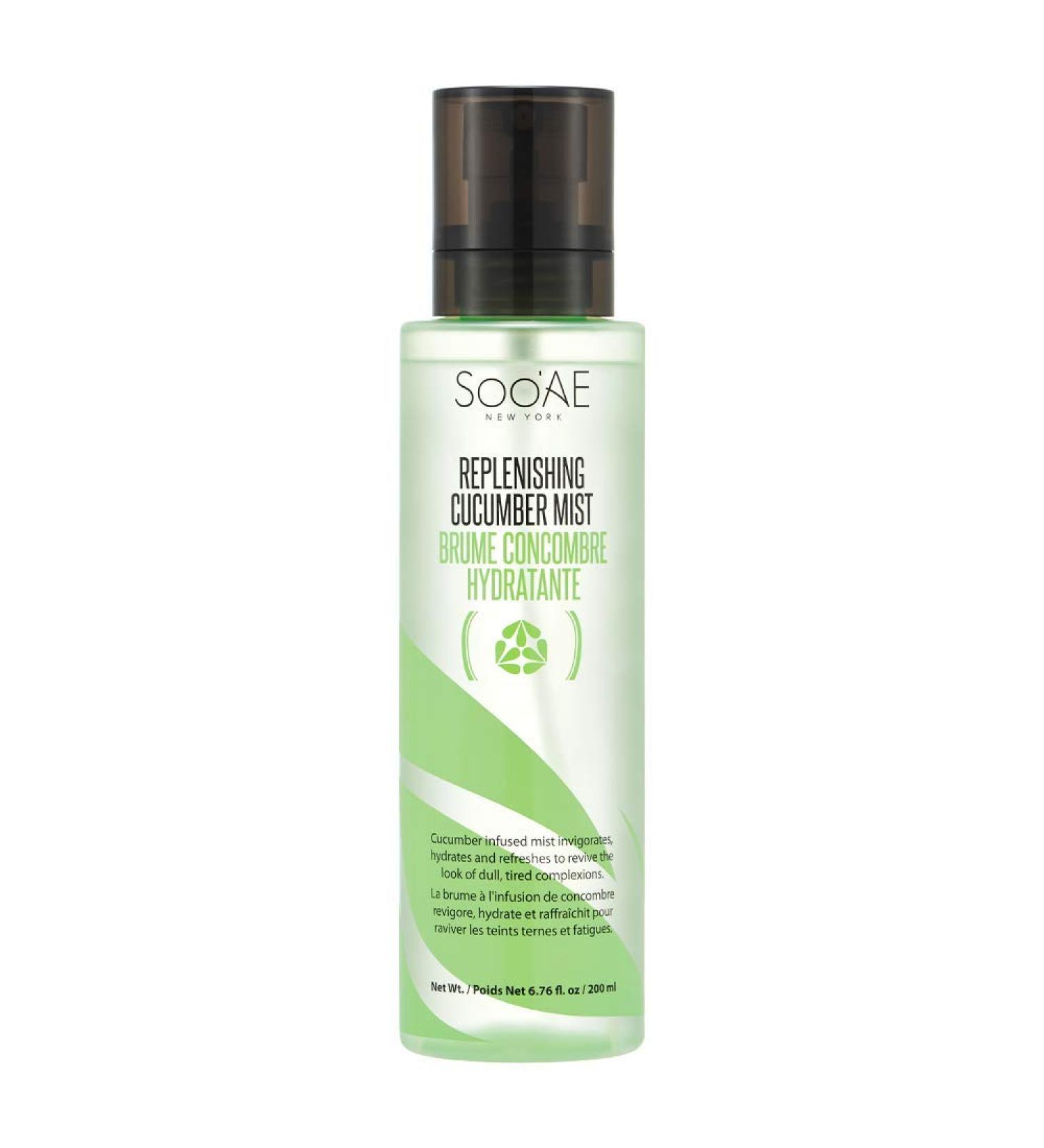 Soo AE Replenishing Cucumber Mist - Hydrating Facial Mist (1 Count) | Refresh & Revitalize | International Shipping Available - Buy Online on GoSupps.com