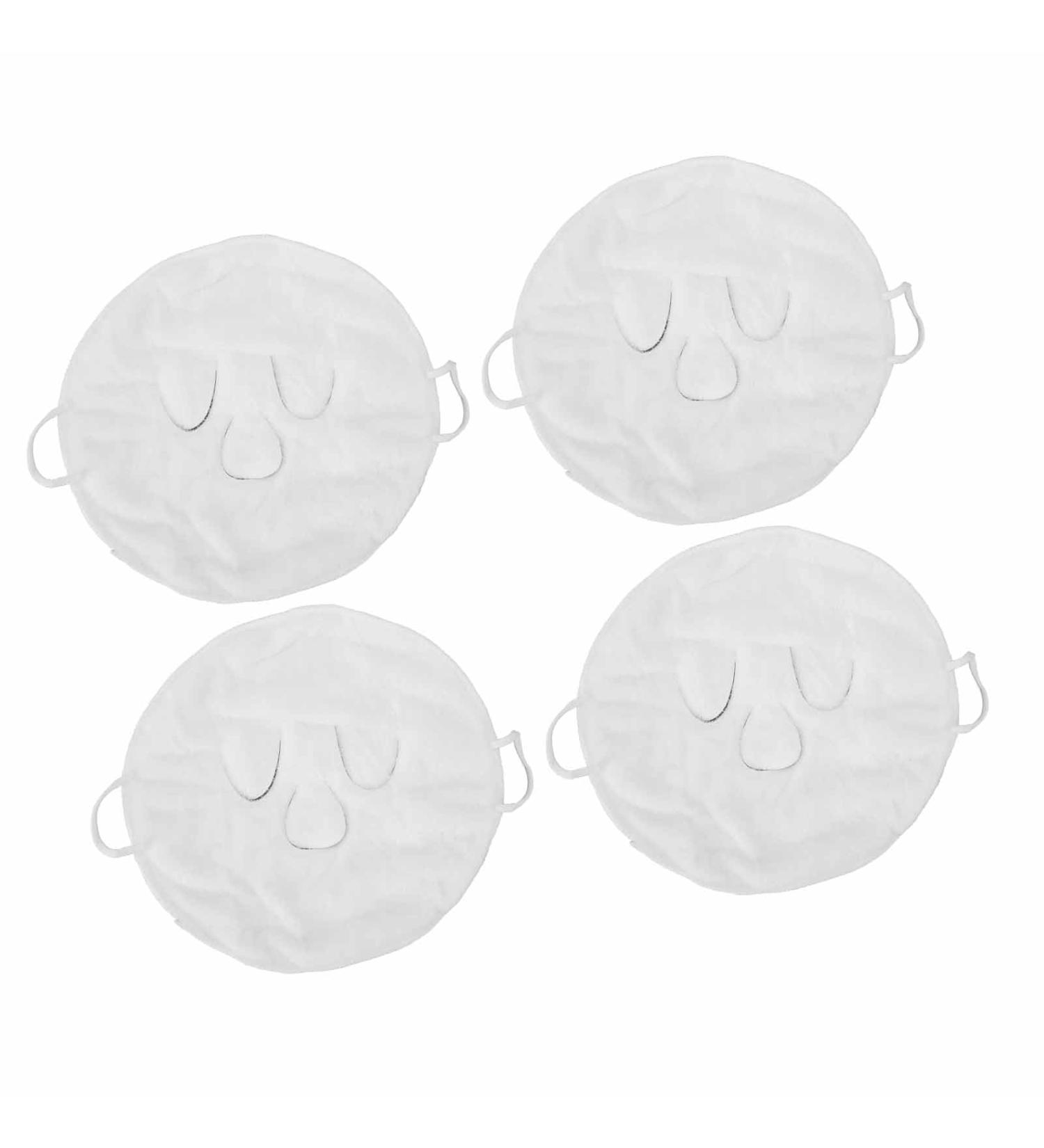 ZJchao 4Pcs Hot Compress Face Towels - Soft Absorbent Skin Care for Enhanced Circulation & Radiance | International Shipping Available - Buy Online on GoSupps.com