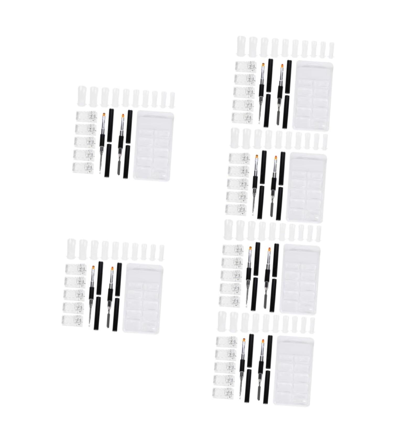 DOITOOL 6 Sets Nail Extension Set Manicure DIY Accessory DIY Accessories Nail Tools Nail Extension Form Nails Accessories Nail Extension Patch DIY Nail Patches Plastic Double Head Nail Pen - Buy Online on GoSupps.com