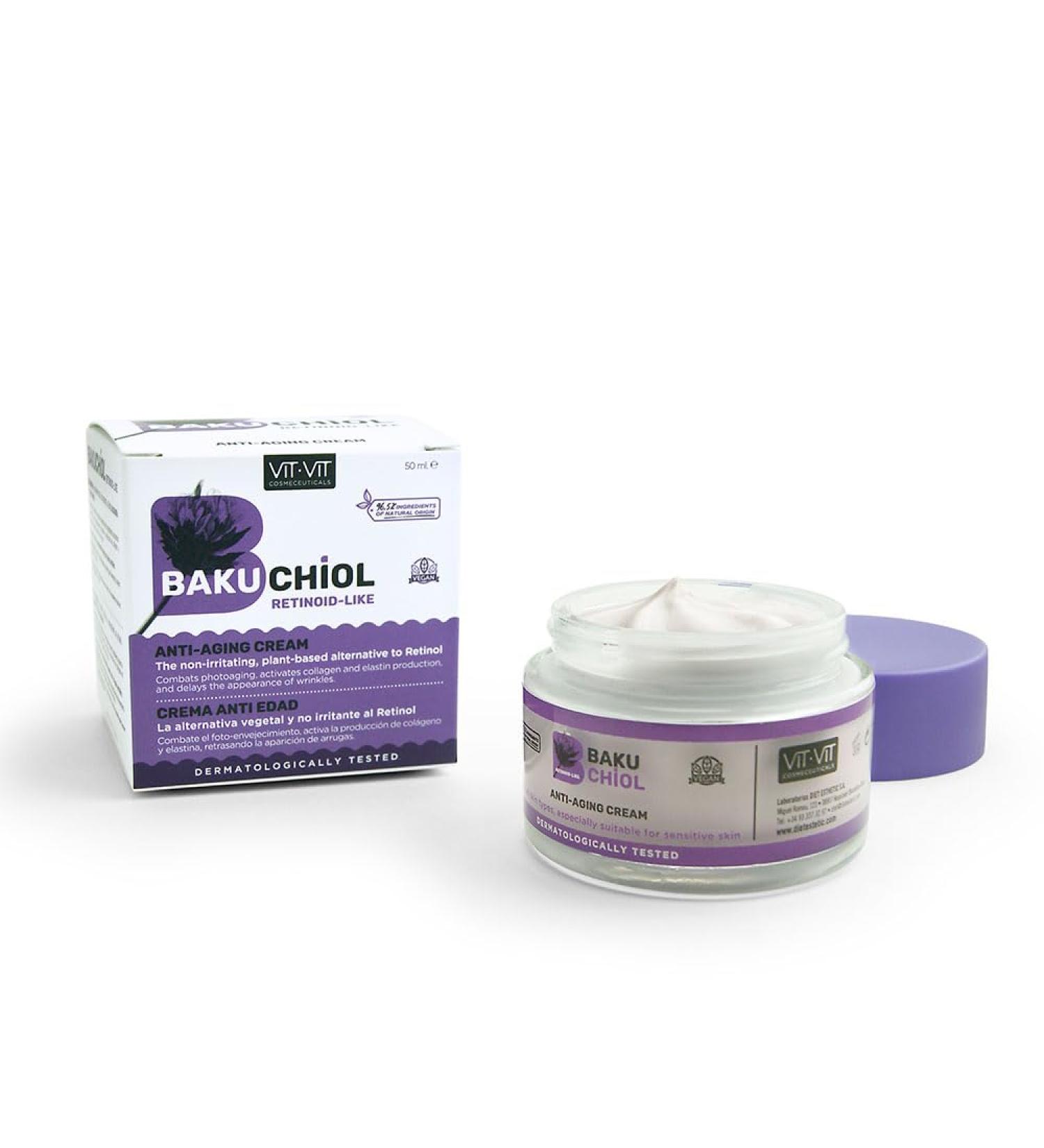  Diet Aesthetic VIT COSMECEUTICALS BAKUCHIOL antiaging cr me 50 ml - Buy Online on GoSupps.com