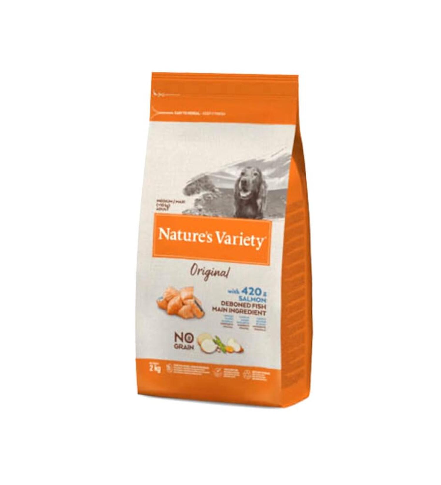 Nature's Variety - True Instinct Grain Free Medium & Maxi Adult Salmon Dog Food - 10kg Bag