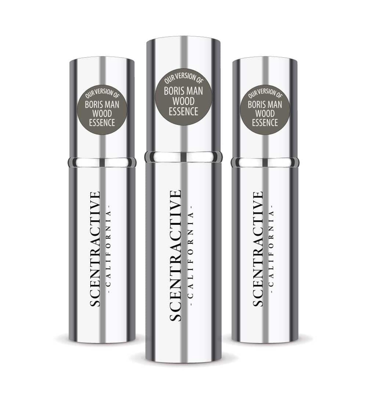 CA Perfume Impression of Boris Man Wood Essence For Men Replica Version Fragrance Dupes Concentrated Long Lasting Eau de Parfum Spray Refillable Atomizer Bottle 0.17 Fl Oz/5ml-X3 BVLGR BORIS MAN WOOD ESSENCE IMPRESSION 0.51 Fl Oz (Pack of 1) - Buy Online on GoSupps.com