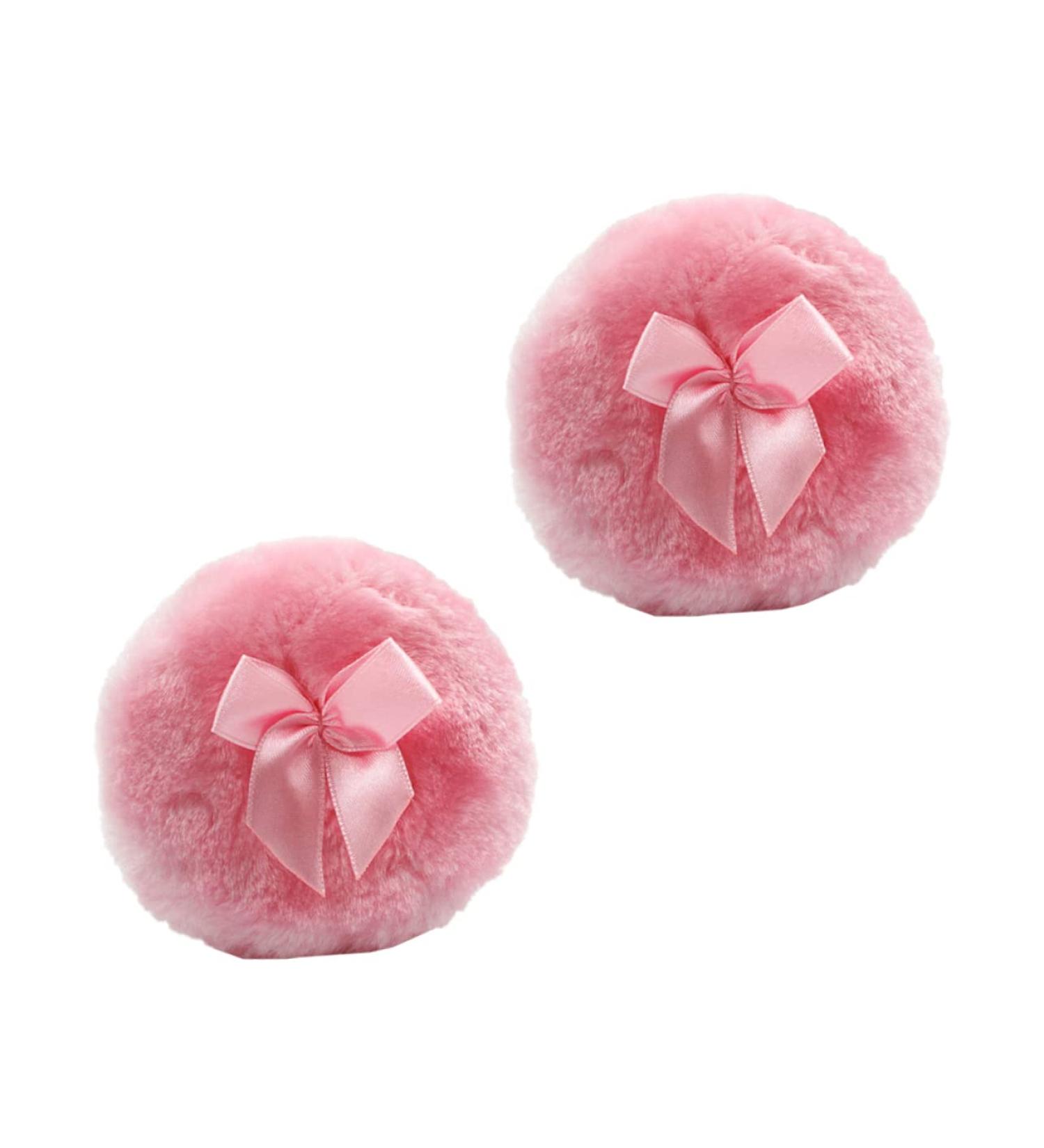 POPETPOP 2 Pi ces Houppette Duveteuse pour Maquillage Disques Poudre Houppette Corps Douce et Non Irritante Taille Ad quate pour Couverture Visage - Buy Online on GoSupps.com