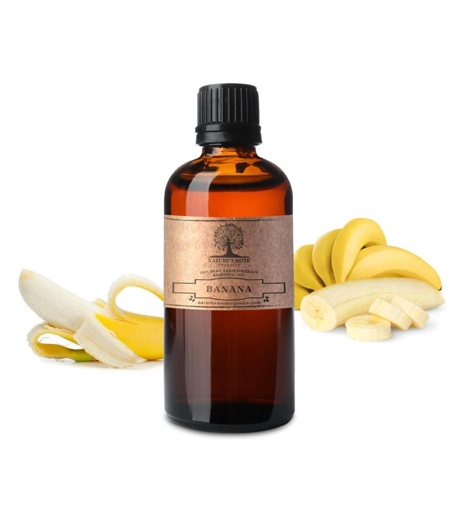 Banana - 100% Pure Grade Essential Oil by Nature's Note Organics - 0.3 Fl Oz Banana 1 Fl Oz (Pack of 1) - Buy Online on GoSupps.com
