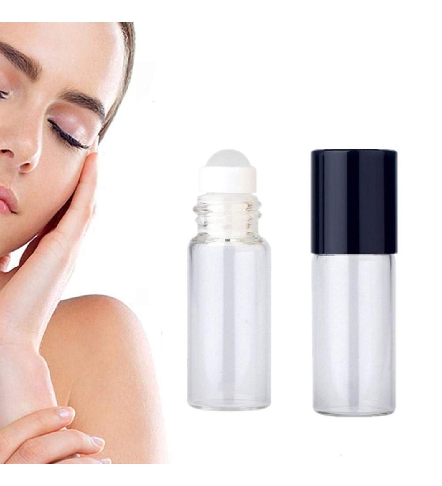XD Essential Oil Roll-On Glass Bottles - Perfect for Essential Oils | Premium Quality Roller Bottles for Aromatherapy & DIY Blends - International Shipping Available - Buy Online on GoSupps.com