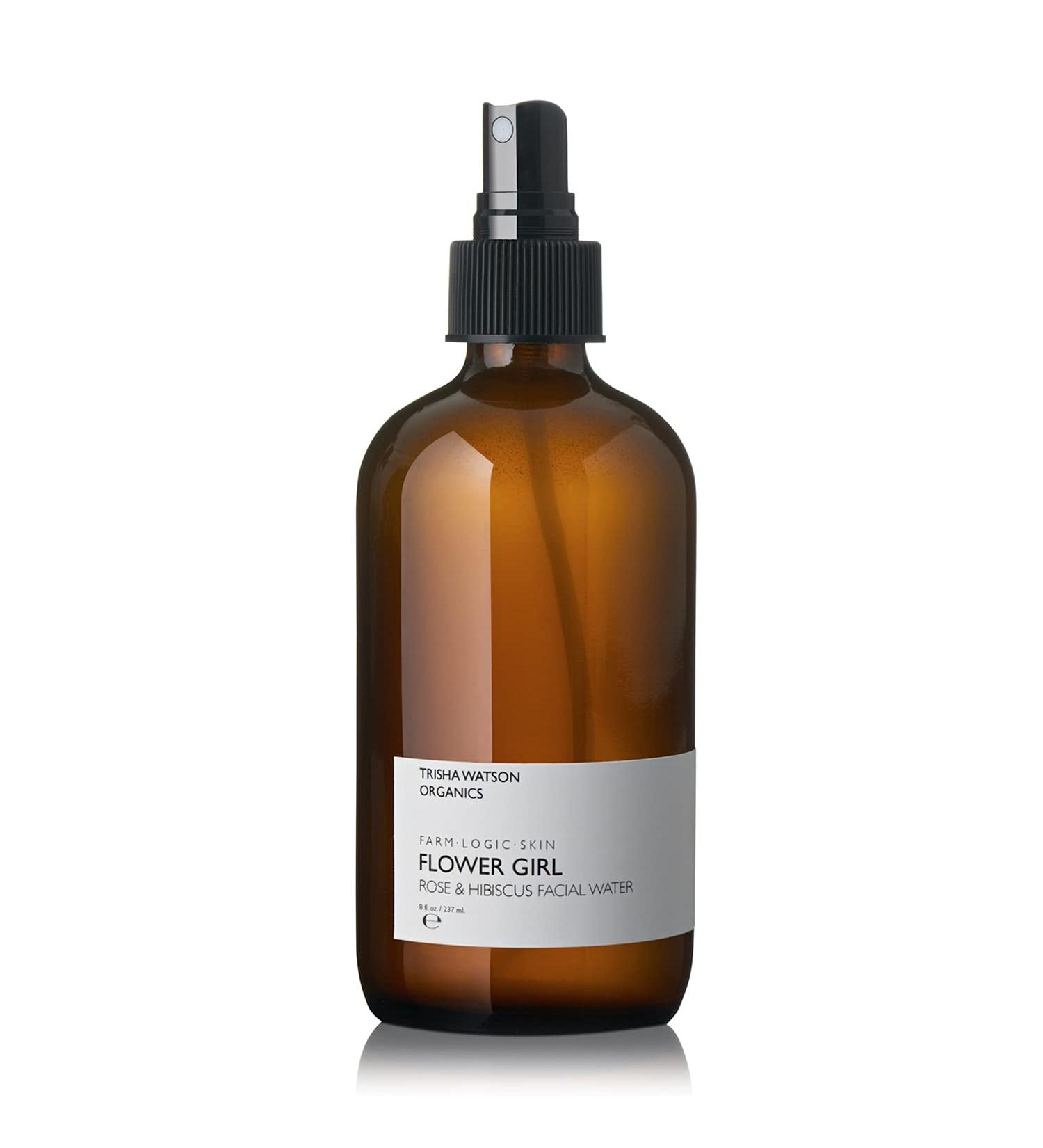 Flower Girl Hydrating Face Mist | Organic Rose Water & Witch Hazel Spray for Sensitive Skin | Soothing Facial Moisturizer & Acne Treatment 237 mL - Buy Online on GoSupps.com