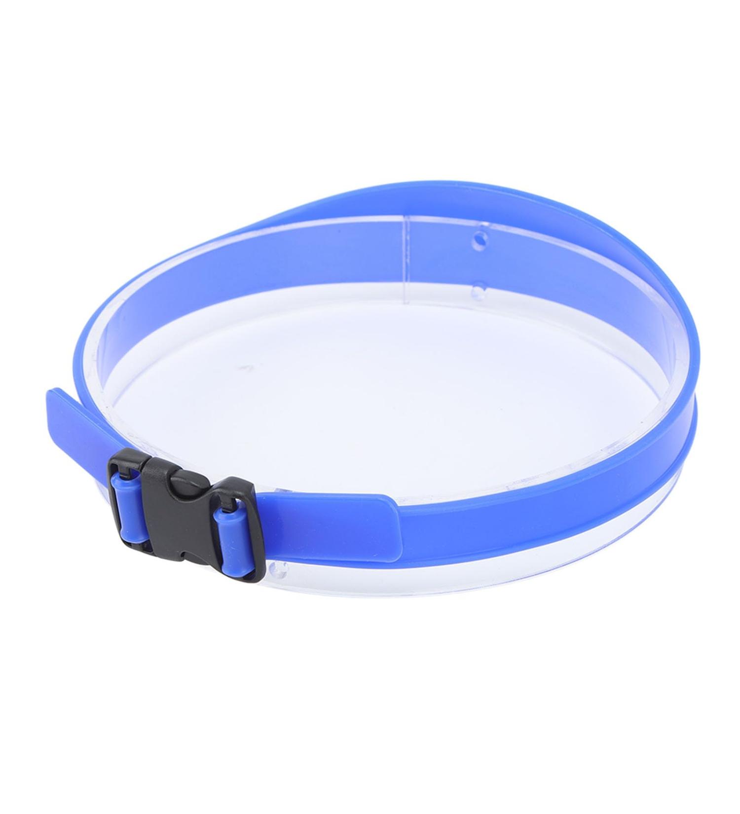Hair Trimming Template for Men - DIY Silicone Haircut System for Boys | Breathable Curved Design (Blue - Buy Online on GoSupps.com