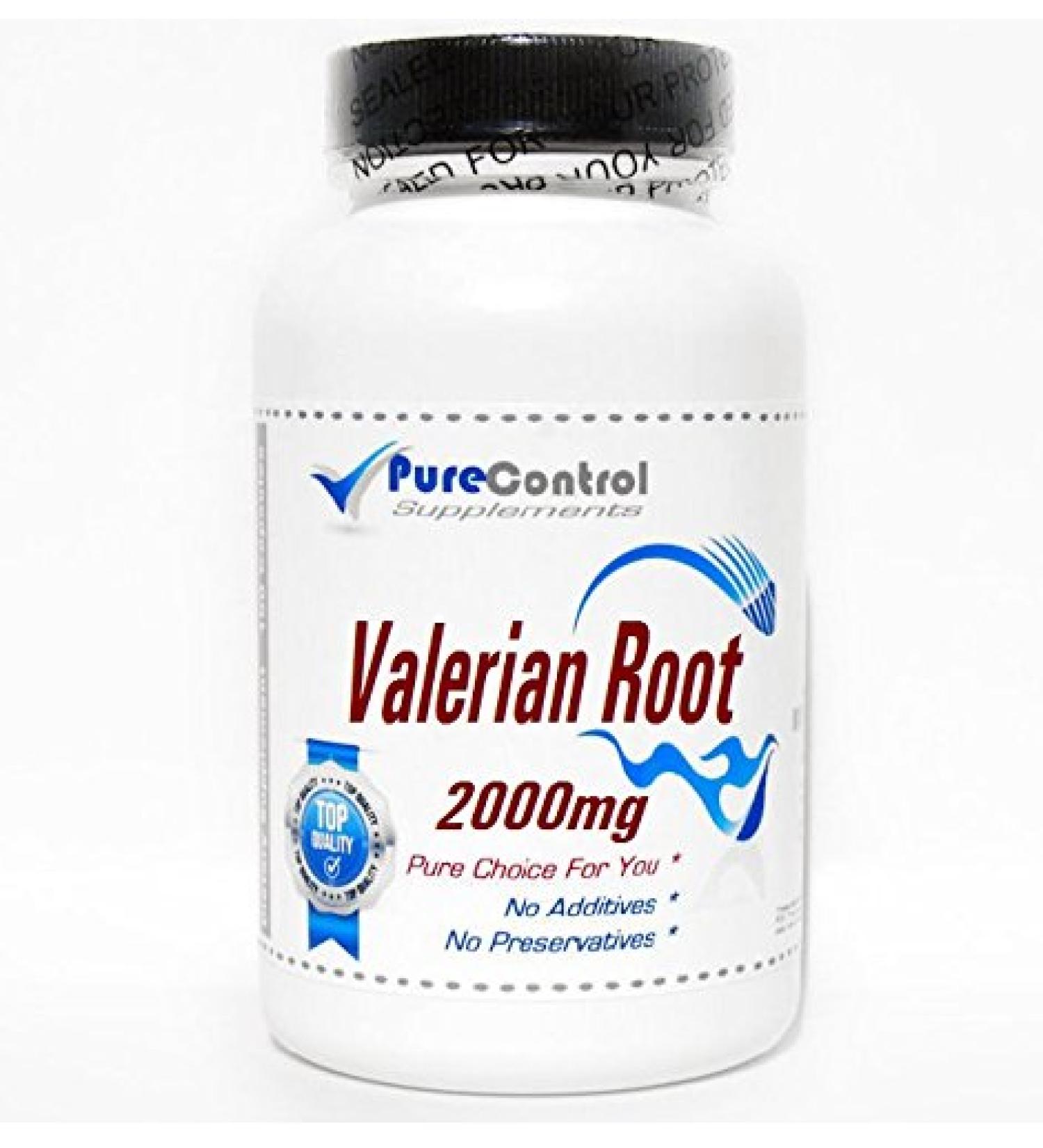 Valerian Root 2000m // 240 Capsules // Pure // by PureControl Supplements