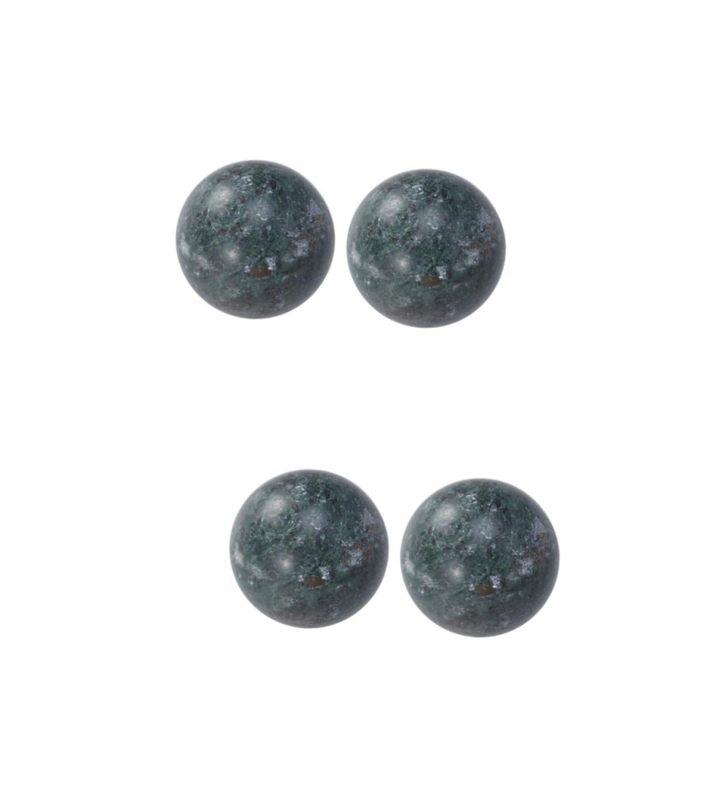 Buy Homsfou 4-Piece Chinese Sound Balls - Jade Stress Relief Balls for Adults | Hand Exercise & Wellness - Buy Online on GoSupps.com