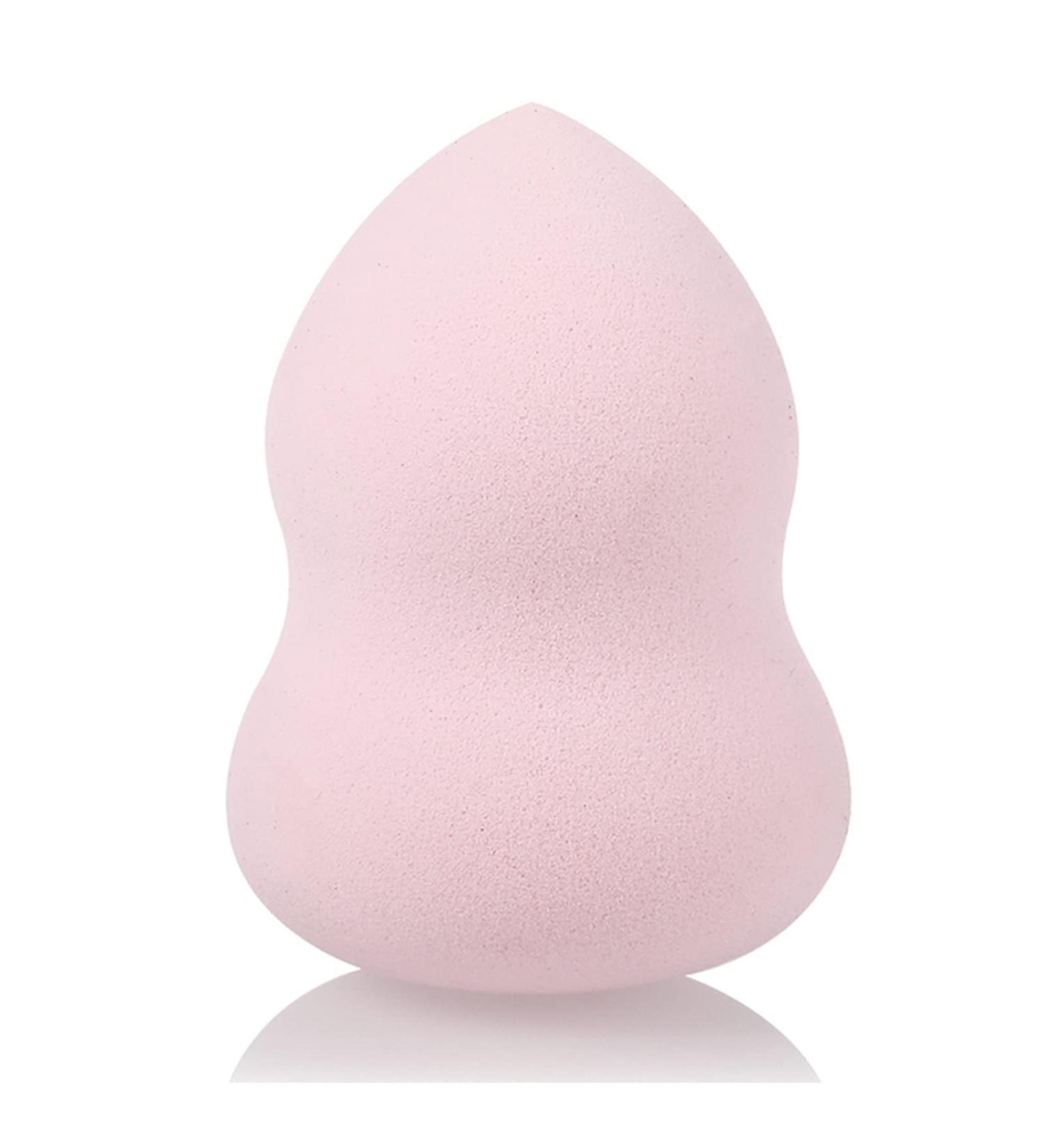 Makeup Sponge 1Pc Cosmetic Puff Powder Puff Smooth Women's Makeup Foundation Sponge Beauty To Make Up Tools & Accessories Water-drop Shape Makeup Sponge Holder(Gourd Pink) - Buy Online on GoSupps.com
