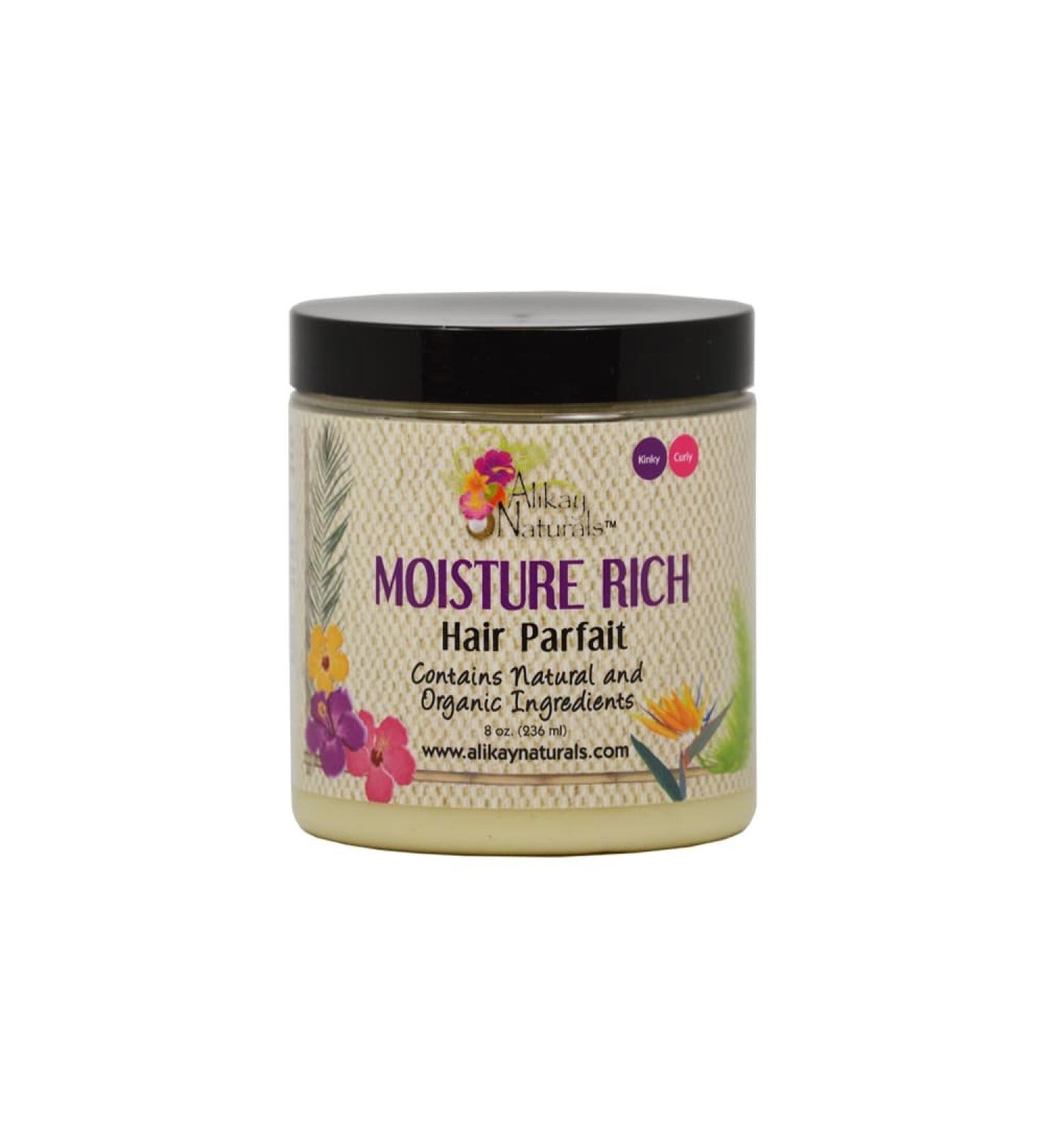 Alikay Naturals Moisturizer Rich Hair Parfait Natural Shea Butter  Argan Oil & Coconut Oil 8 Ounce 8 Ounce (Pack of 1)