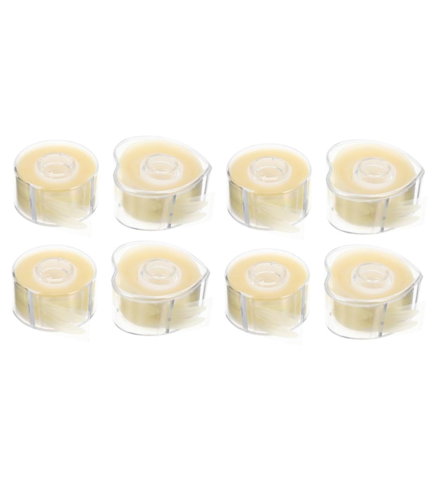 FOMIYES 8 Rolls Double Eyelid Stickers Girly Decor Eyelid Lift Stickers Female Double Eyelid Sticker Woman 1 count (Pack of 1) Light Yellowx2pcs - Buy Online on GoSupps.com