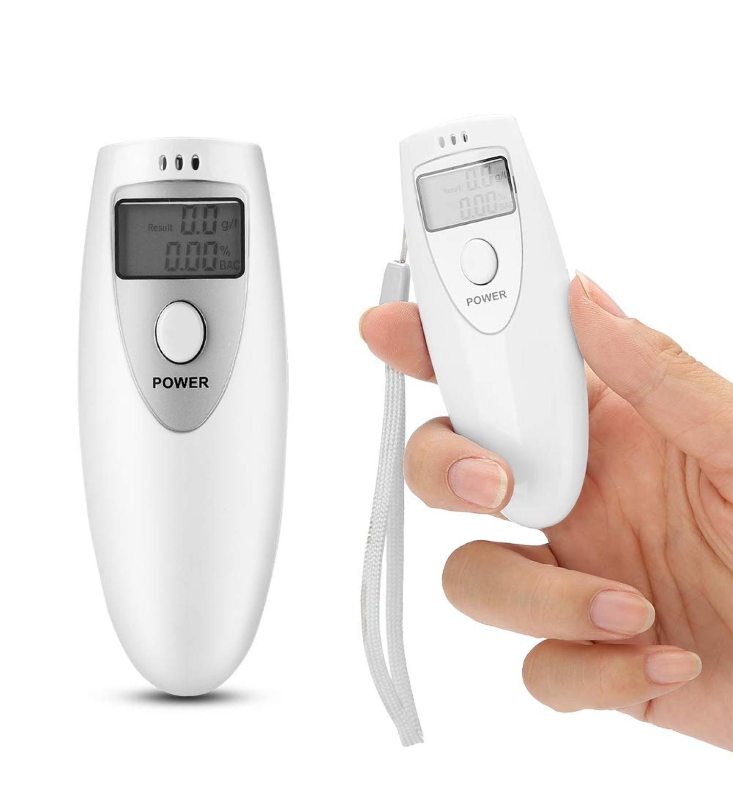 Breathalyzer  Digital LED Screen Portable Breath Tester  Ultra-Portable Pocket Breath Tester for Drivers or Home Use - Buy Online on GoSupps.com