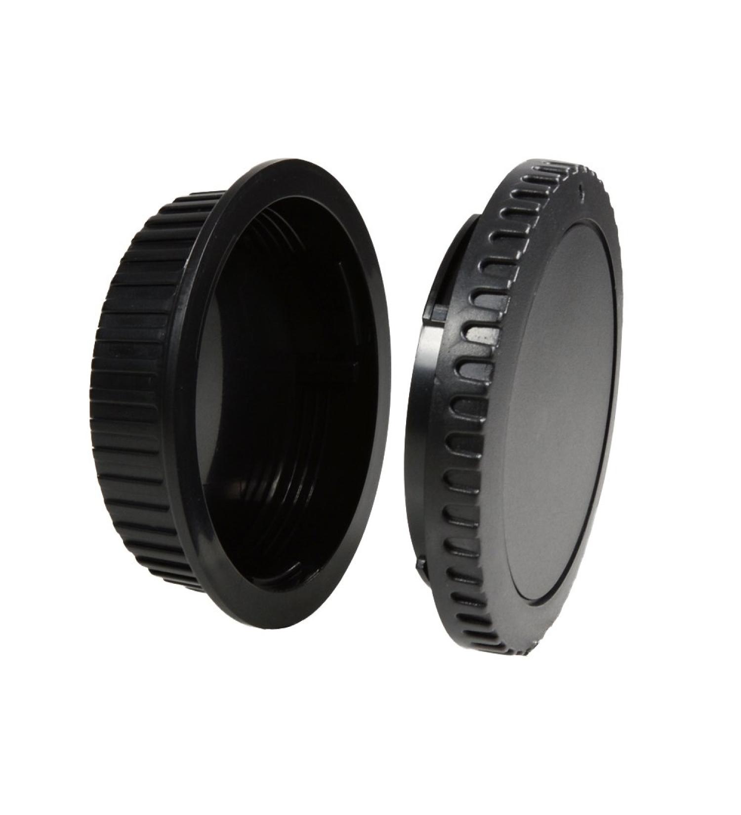 CamDesign Body Cap & Rear Lens Cover for Canon EOS Cameras - RF-3, 1D, 7D, 5D Mark II/III, T7i, T4i, and More - Buy Online on GoSupps.com
