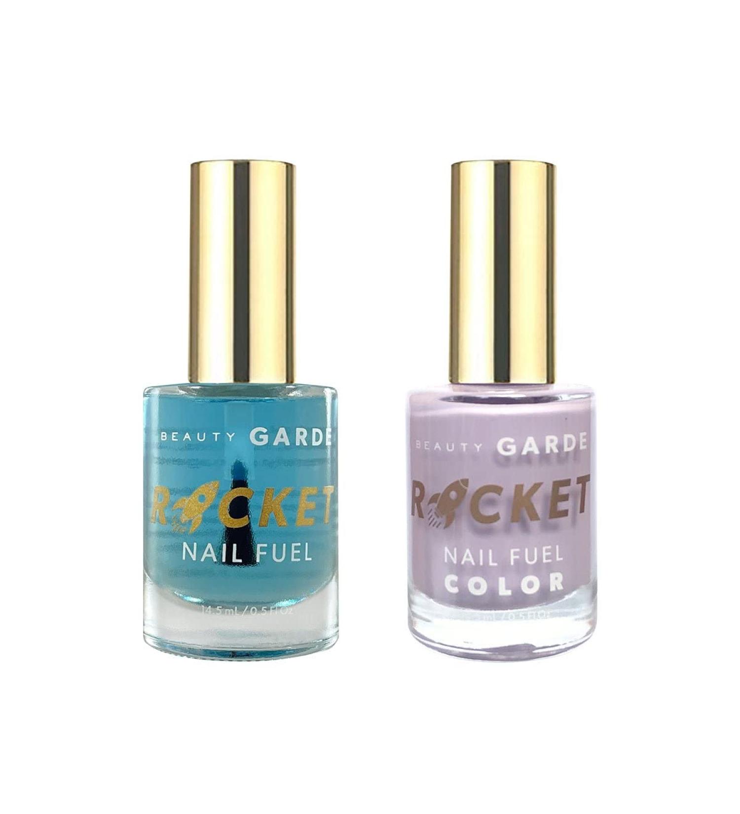 BeautyGARDE Rocket Nail Fuel & Wink Nail Polish 2 Pack | Nail Strengthener & Growth Treatment | 7-Free Non-Toxic Formula | 1 Oz - Buy Online on GoSupps.com