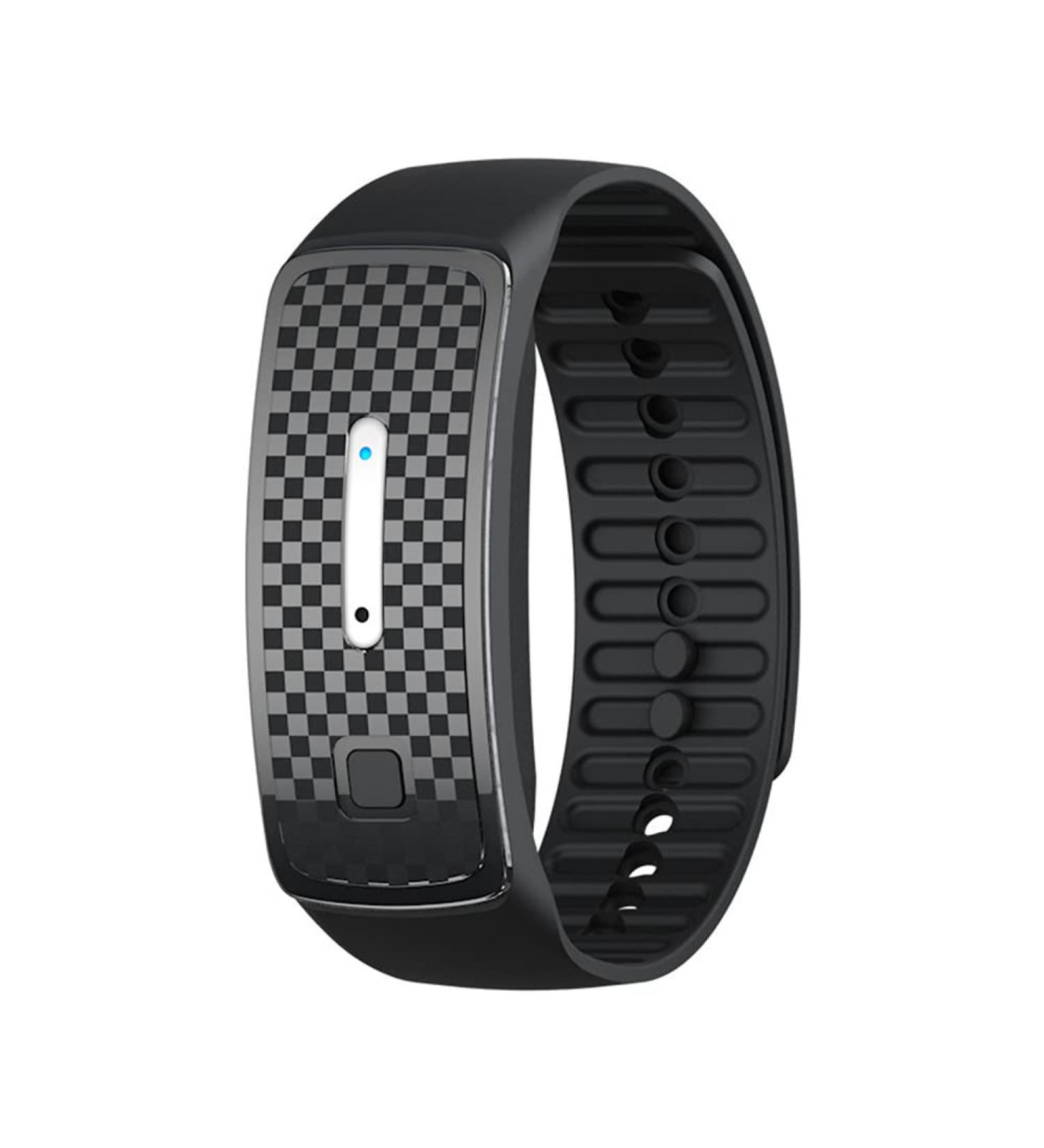 Lichengtai Waterproof Ultrasound Mosquito Protection Bracelet - Reusable Anti-Mosquito Band for Children & Adults - Black - Buy Online on GoSupps.com