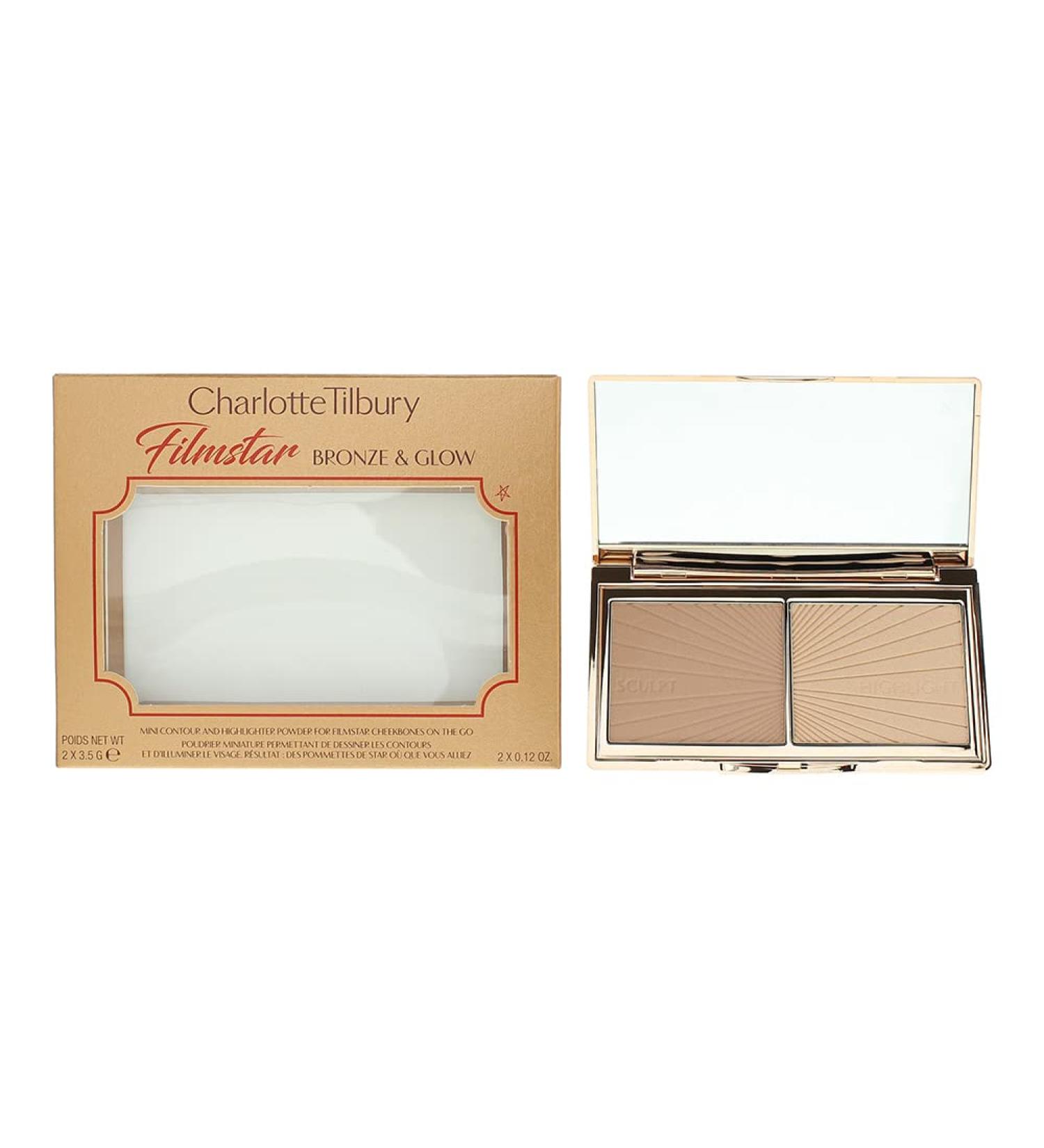 Charlotte Tilbury Filmstar Bronze and Glow Light - Medium Mini Travel Size - Buy Online on GoSupps.com